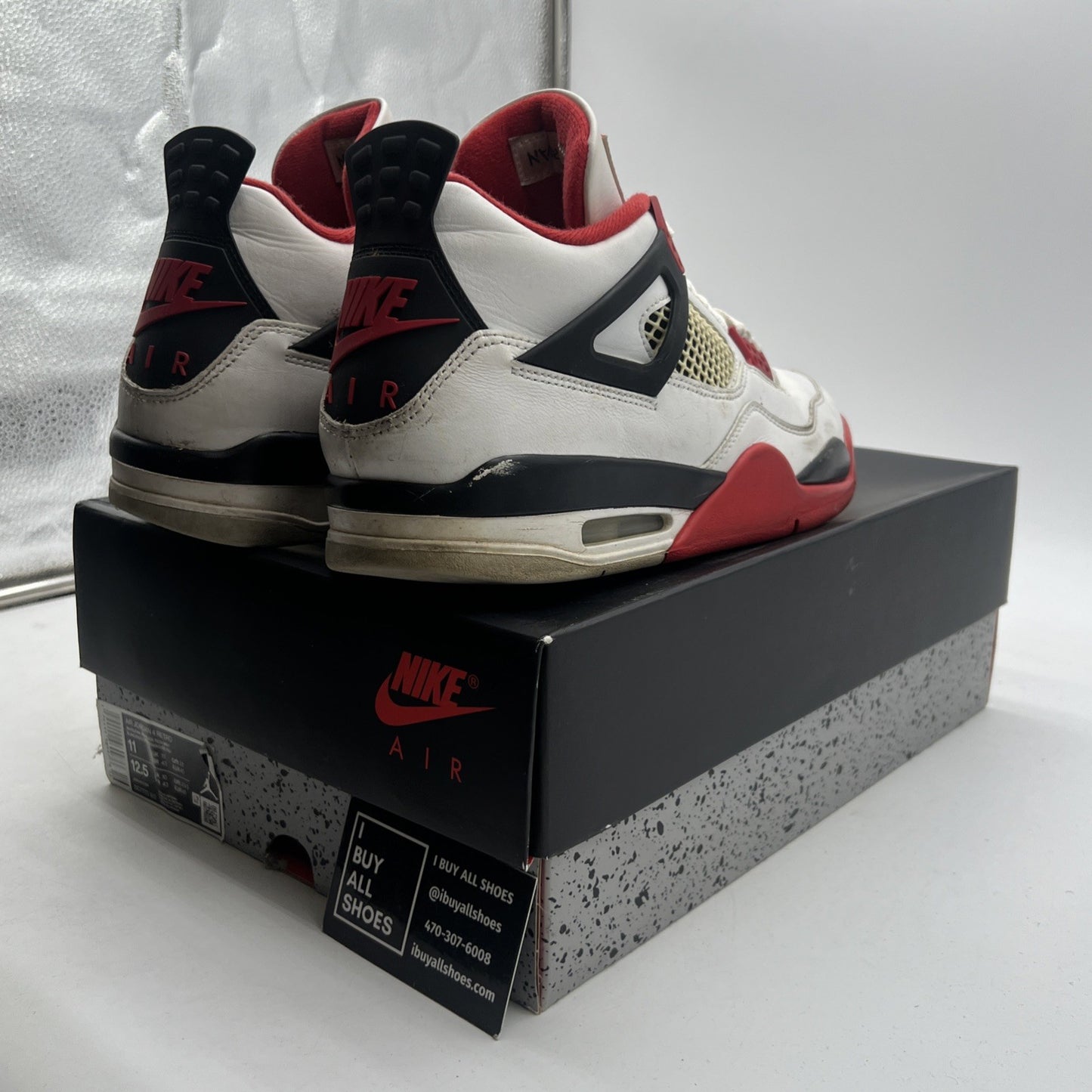 Size 11 - Air Jordan 4 Retro OG Mid Fire Red (DC7770-160)