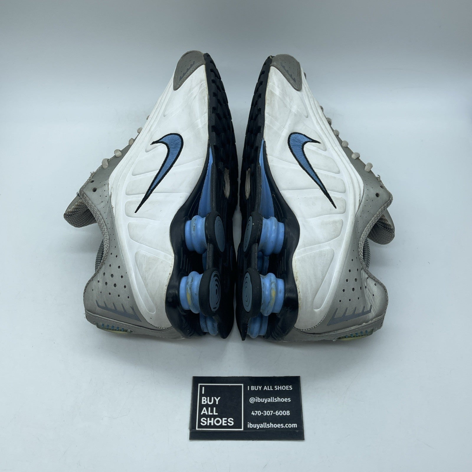 Size 10.5 - Nike Shox R4 University Blue (104265-133)