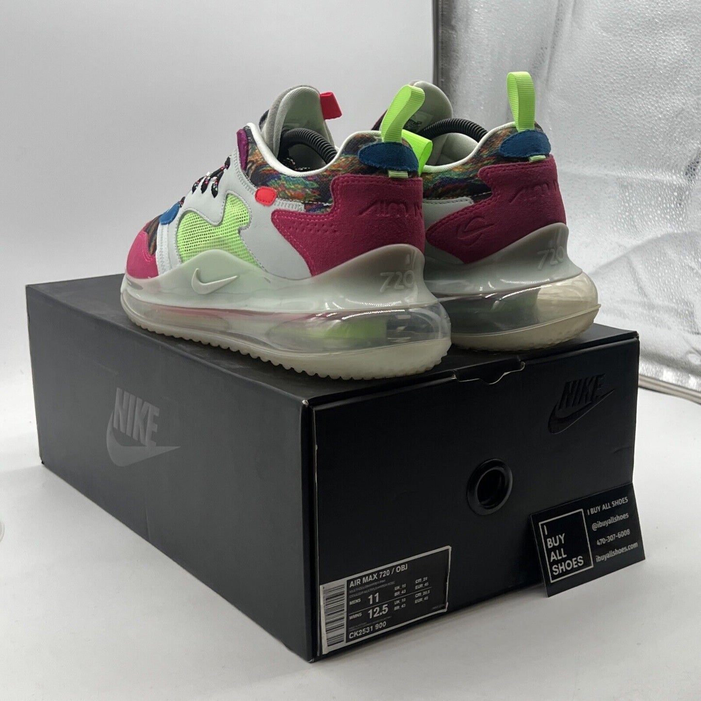 Size 11 - Nike Odell Beckham Jr x Air Max 720 Young King Of The Drip CK2531-900