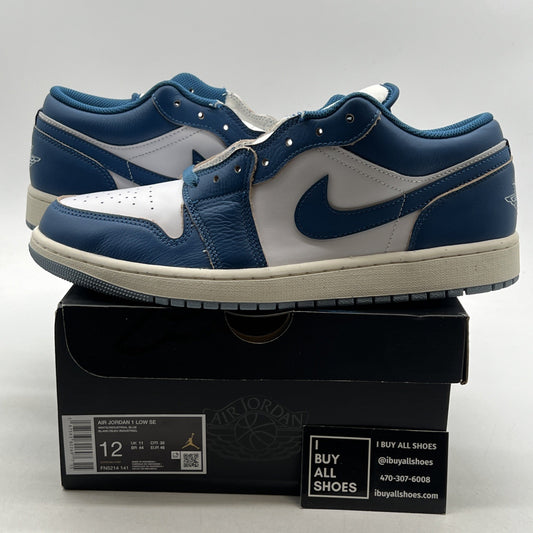 Size 12 - Air Jordan 1 SE Low Industrial Blue (FN5214-141)