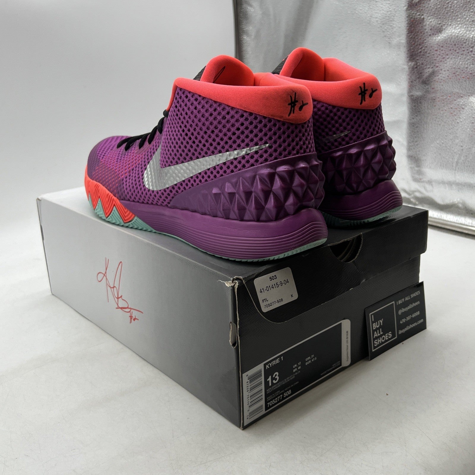 Size 13 - Nike Kyrie 1 Easter - (705277-508)