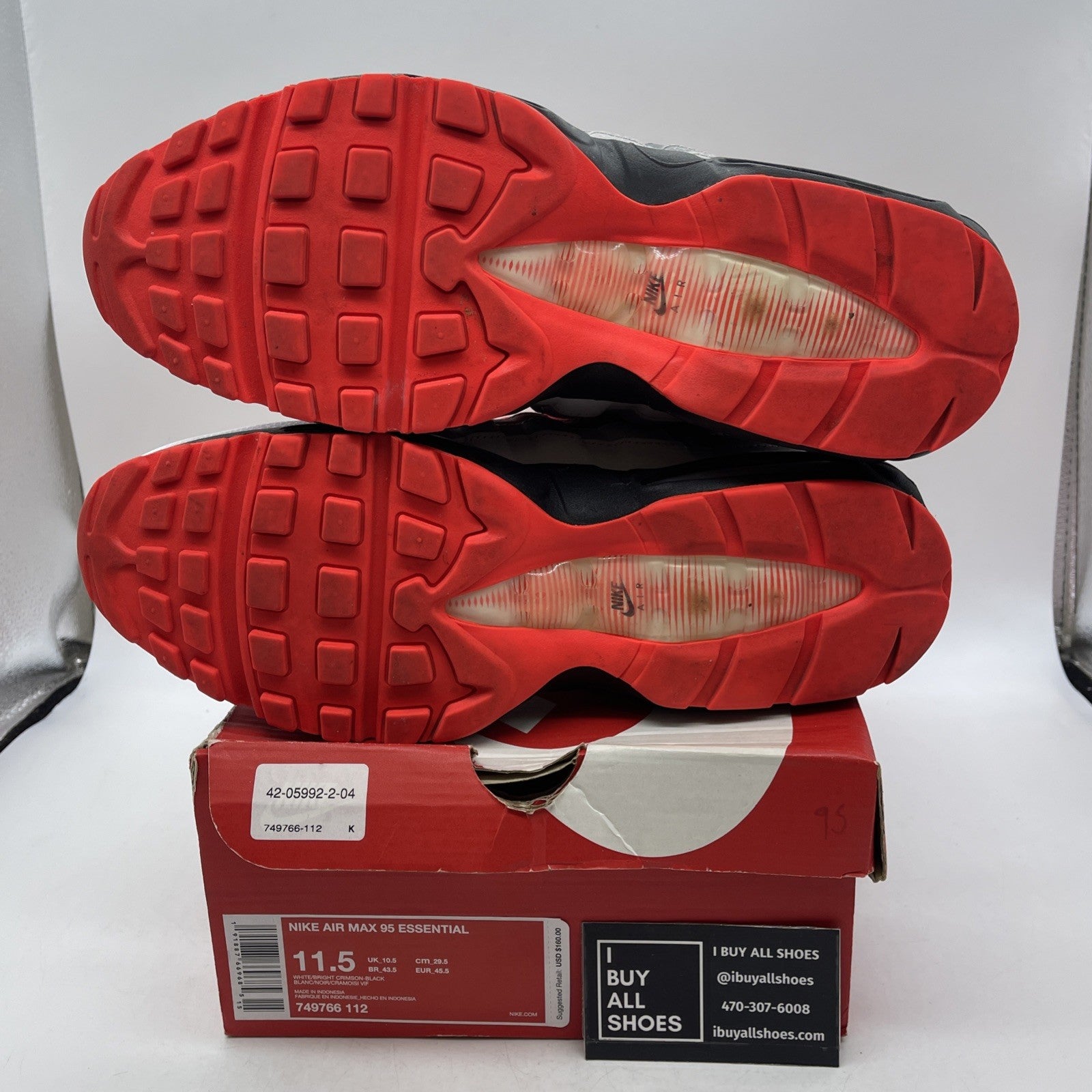 Size 11.5 - Nike Air Max 95 Essential Comet (749766-112)