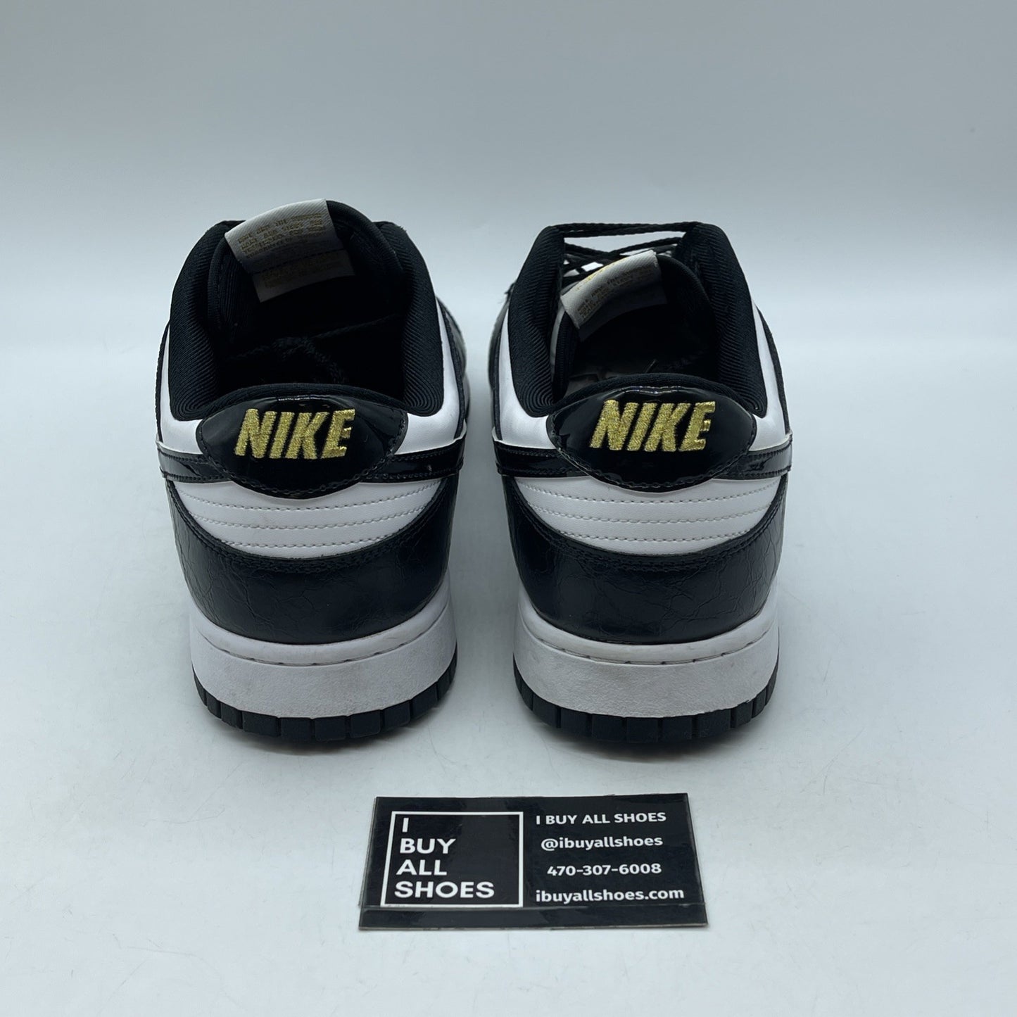 Size 13 - Nike Dunk SE Low World Champ White Black Leather (DR9511-100)