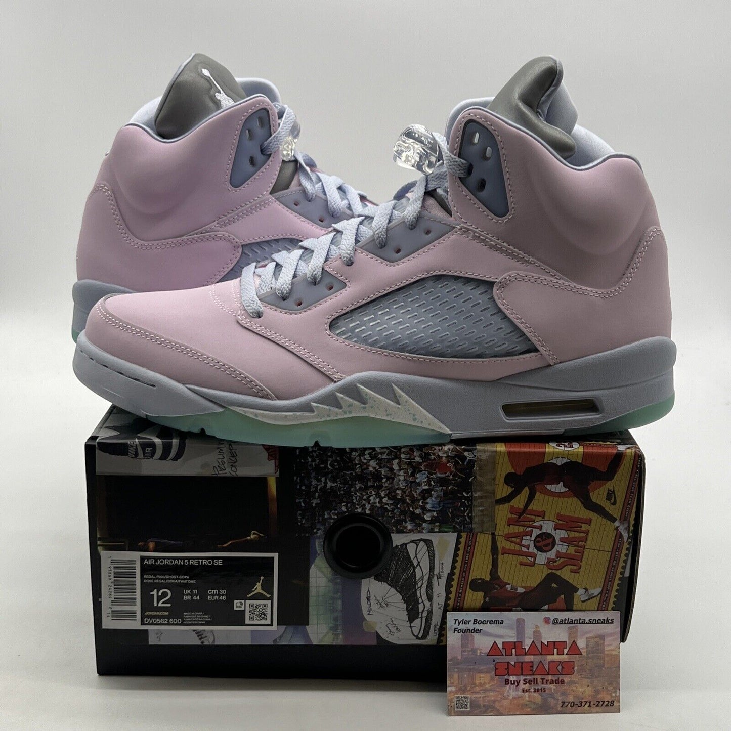 Size 12 - Air Jordan 5 Easter 2022 (DV0562-600)