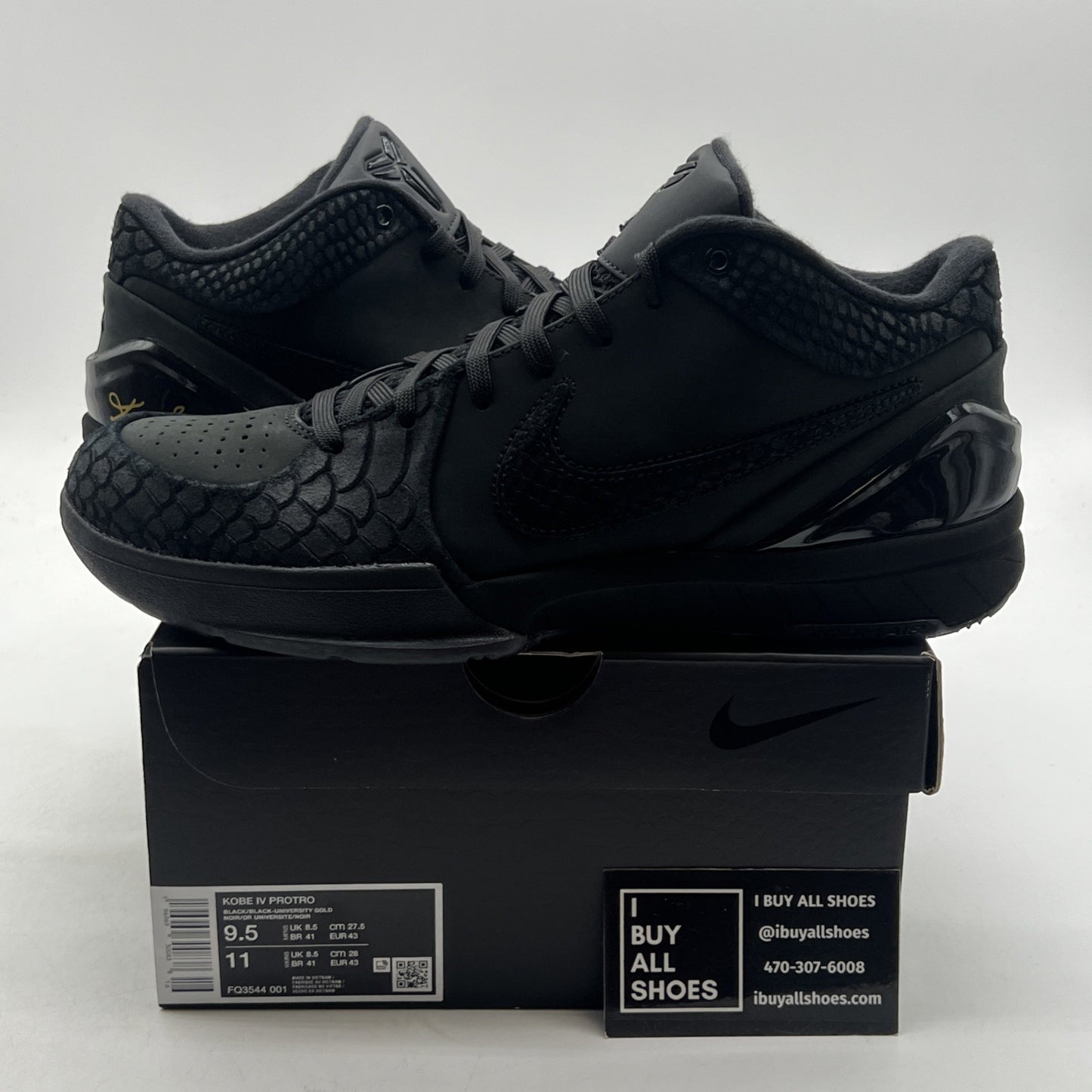Size 9.5 - Nike Zoom Kobe 4 Protro Gift of Mamba (FQ3544-001)