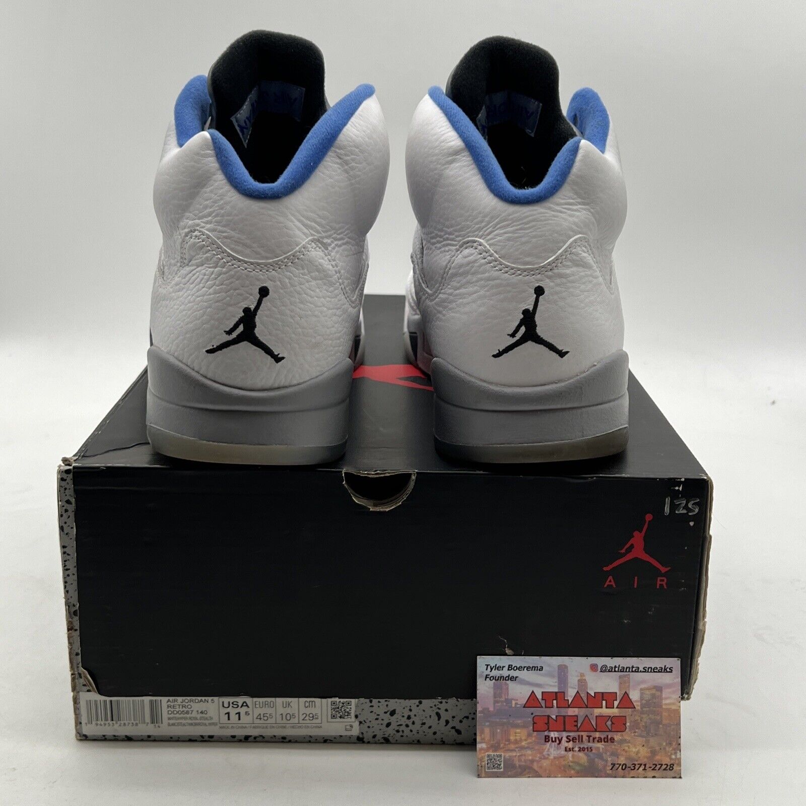 Size 11.5 - Air Jordan 5 Retro Stealth 2.0 (DD0587-140)