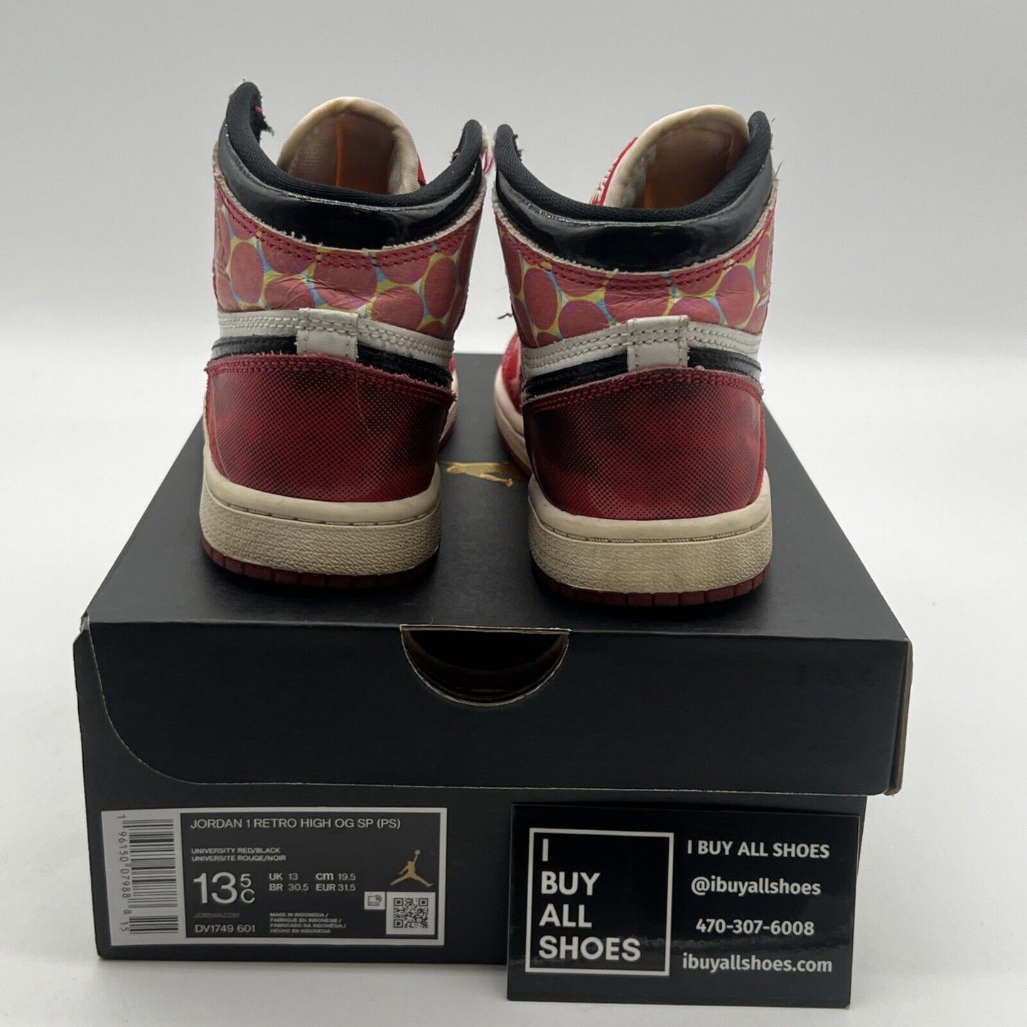 Size 13.5C - Air Jordan 1 Retro OG x Marvel High Next Chapter (DV1749-601)