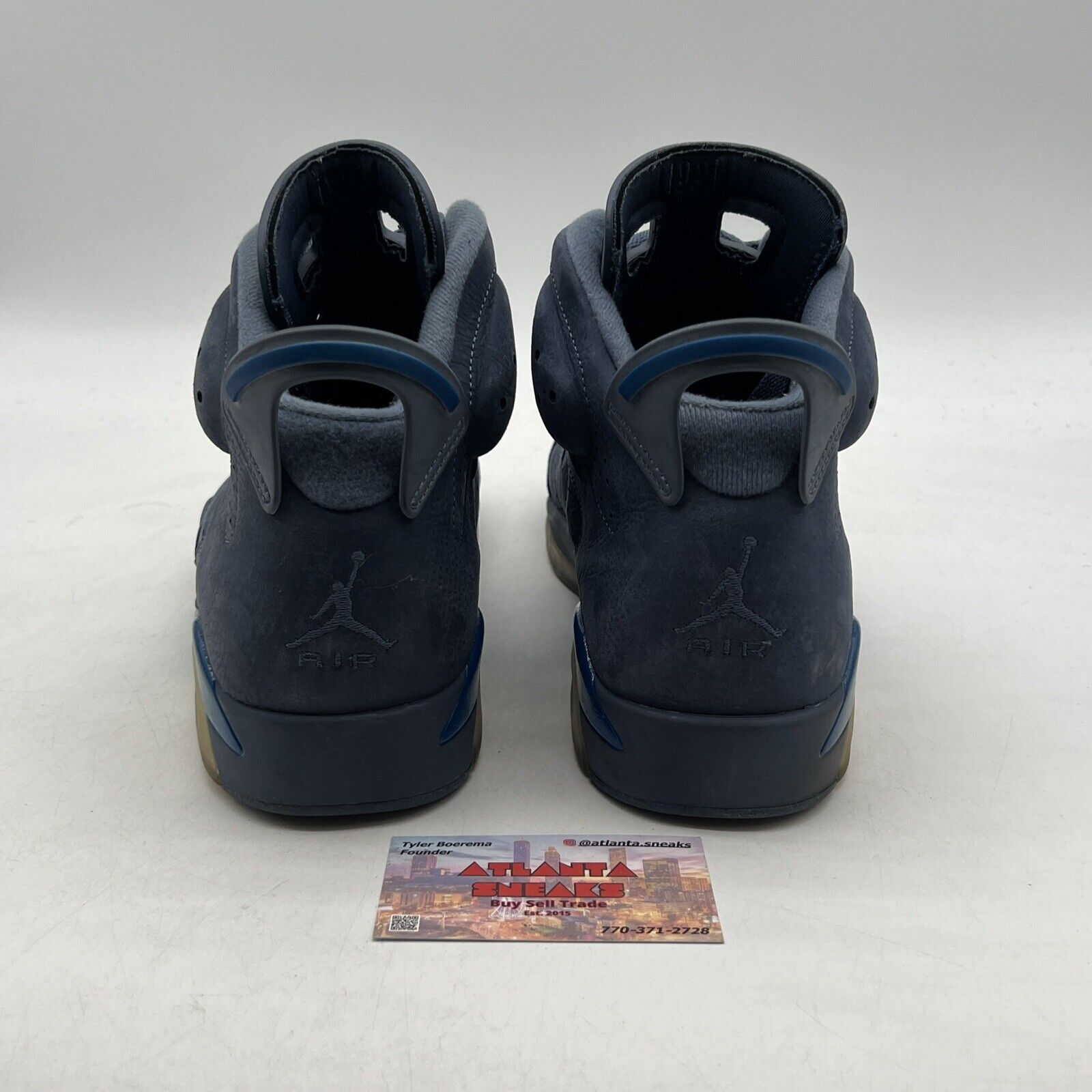 Size 11.5 - Air Jordan 6 Retro Diffused Blue (384664-400)