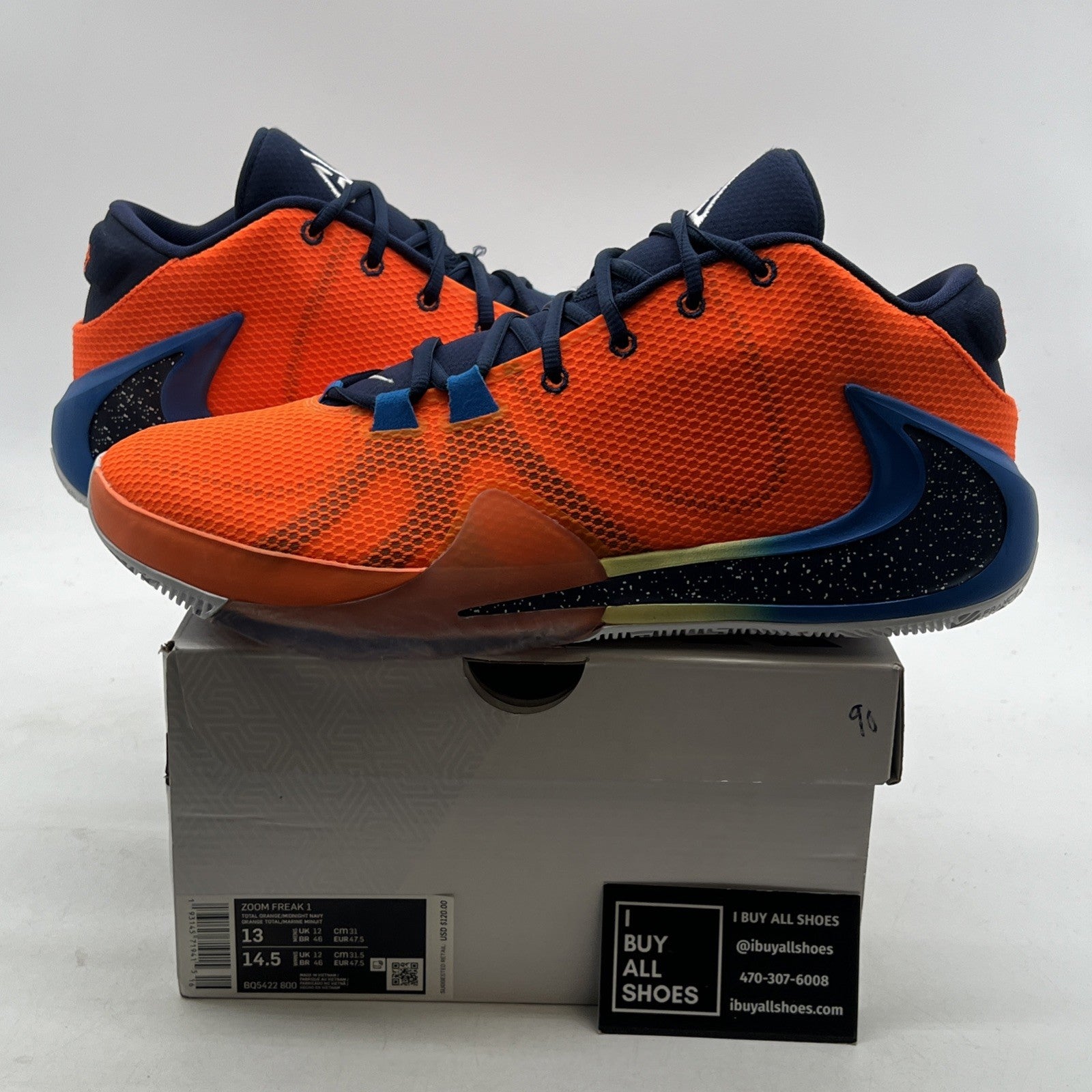 Size 13 - Nike Zoom Freak 1 All Bros (BQ5422-800)
