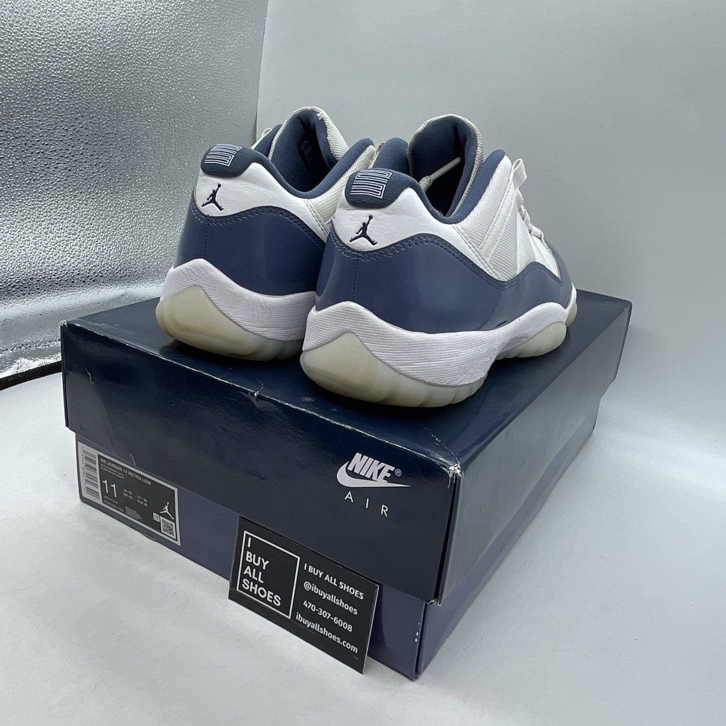 Size 11 - Air Jordan 11 Retro Low Diffused Blue (FV5104-104)