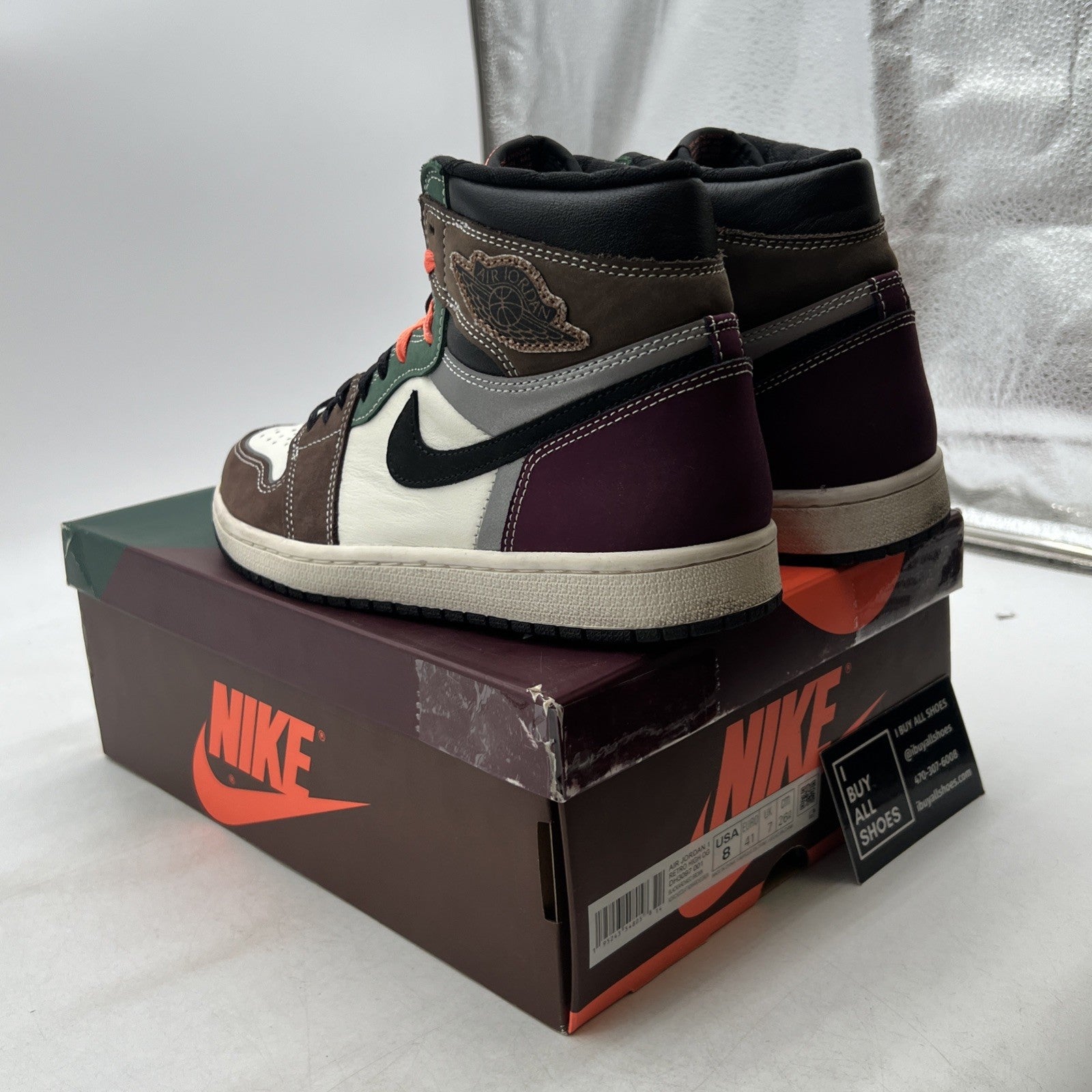 Size 8 - Air Jordan 1 High OG Crafted 2021 (DH3097-001)