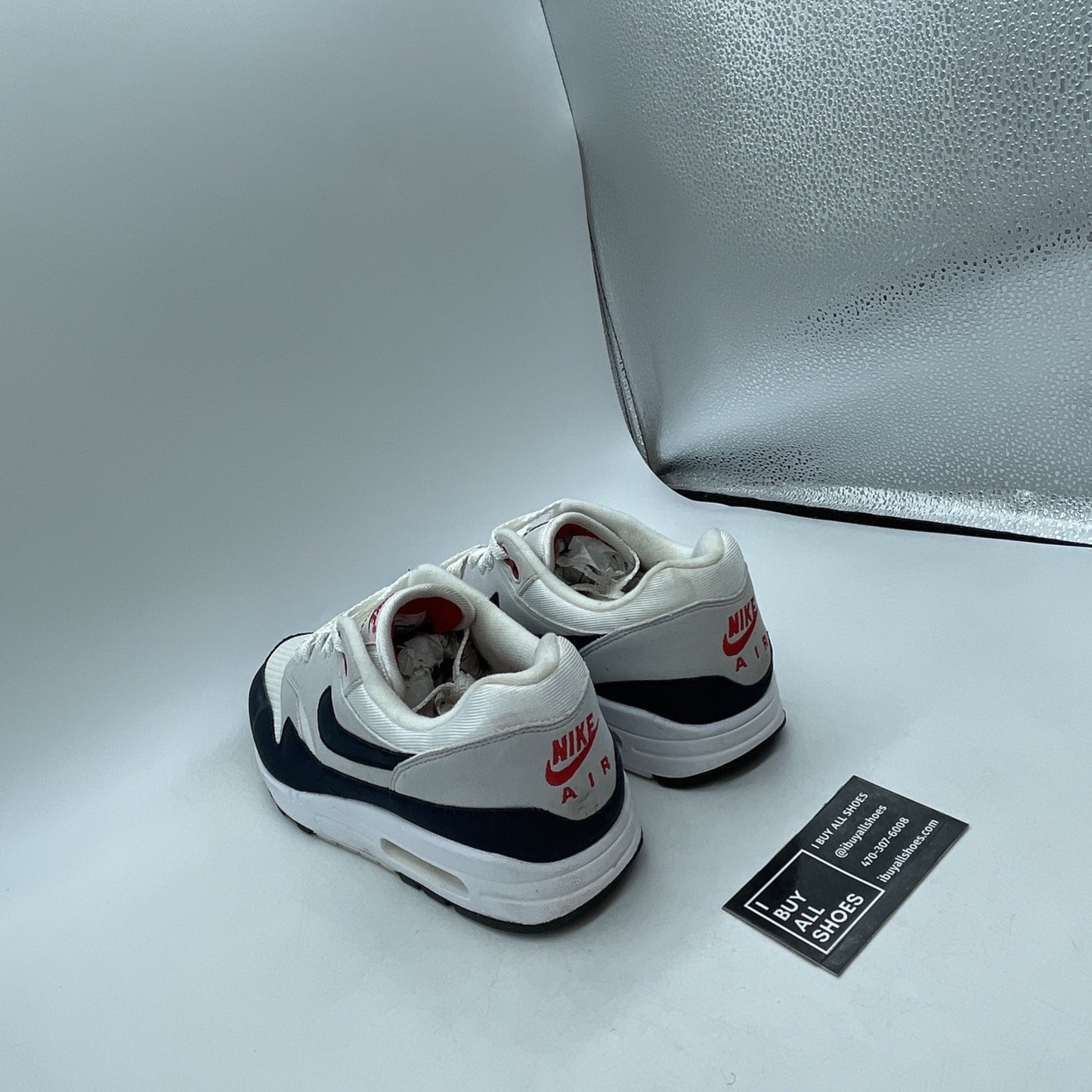 Size 9 - Nike Air Max 1 OG Anniversary Obsidian (908375-104)