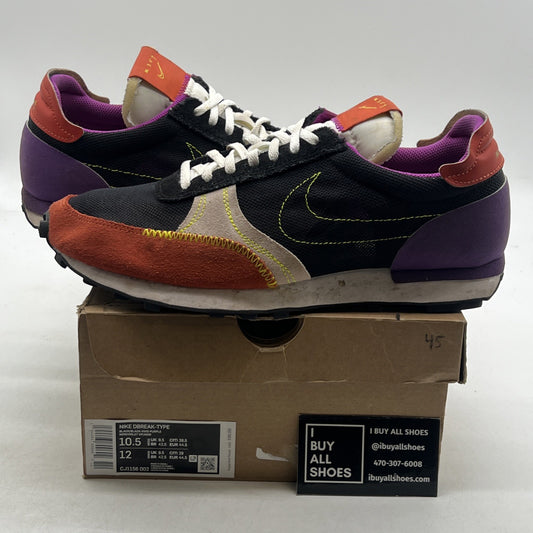 Size 10.5 - Nike Daybreak Type Purple Mantra Orange (CJ1156-002)