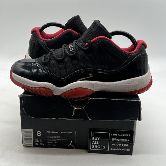 Size 8 - Air Jordan 11 Retro 2015 Low Bred (528895-012)