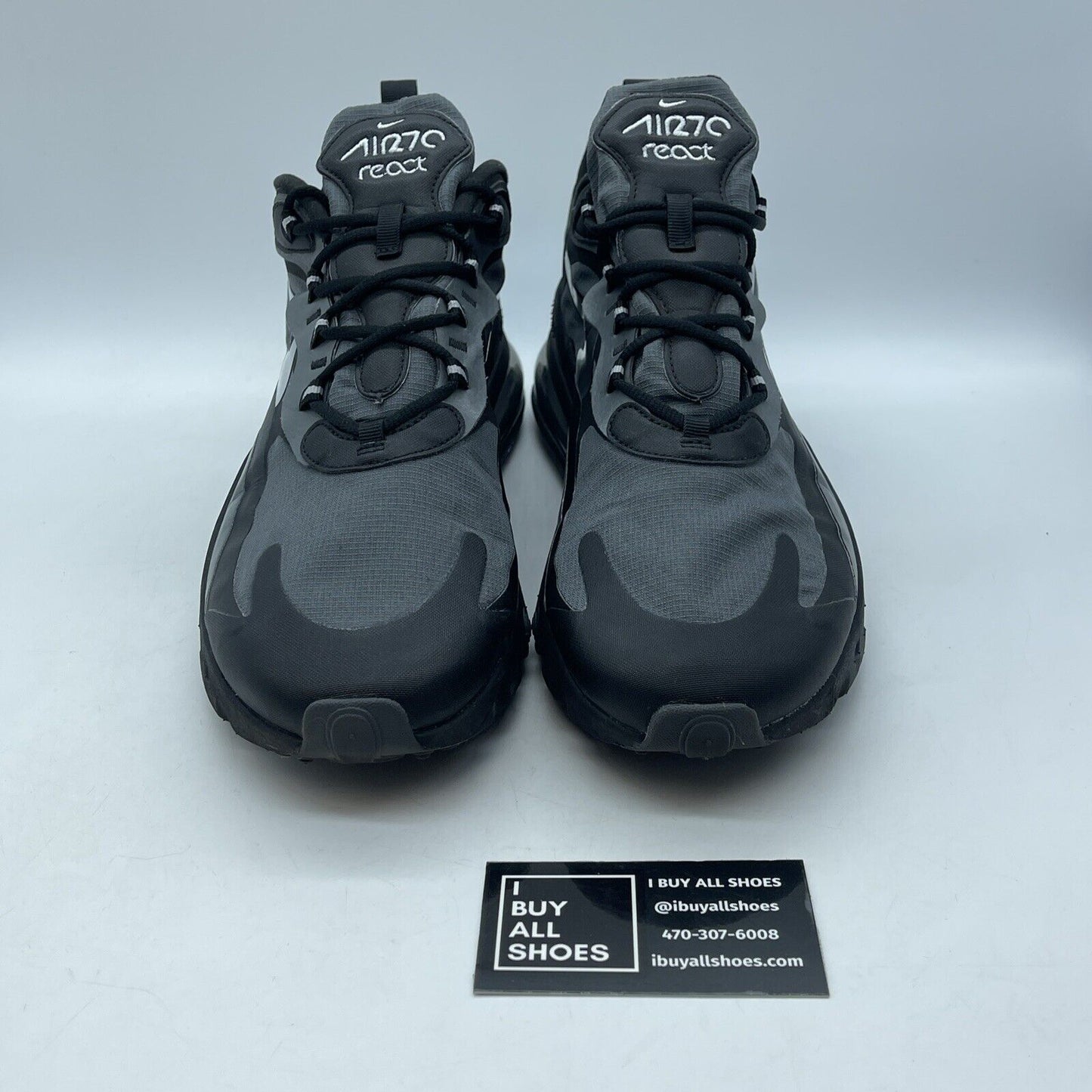 Size 12 - Nike Air Max 270 React WTR Waterproof Suede Leather (CD2049-001)
