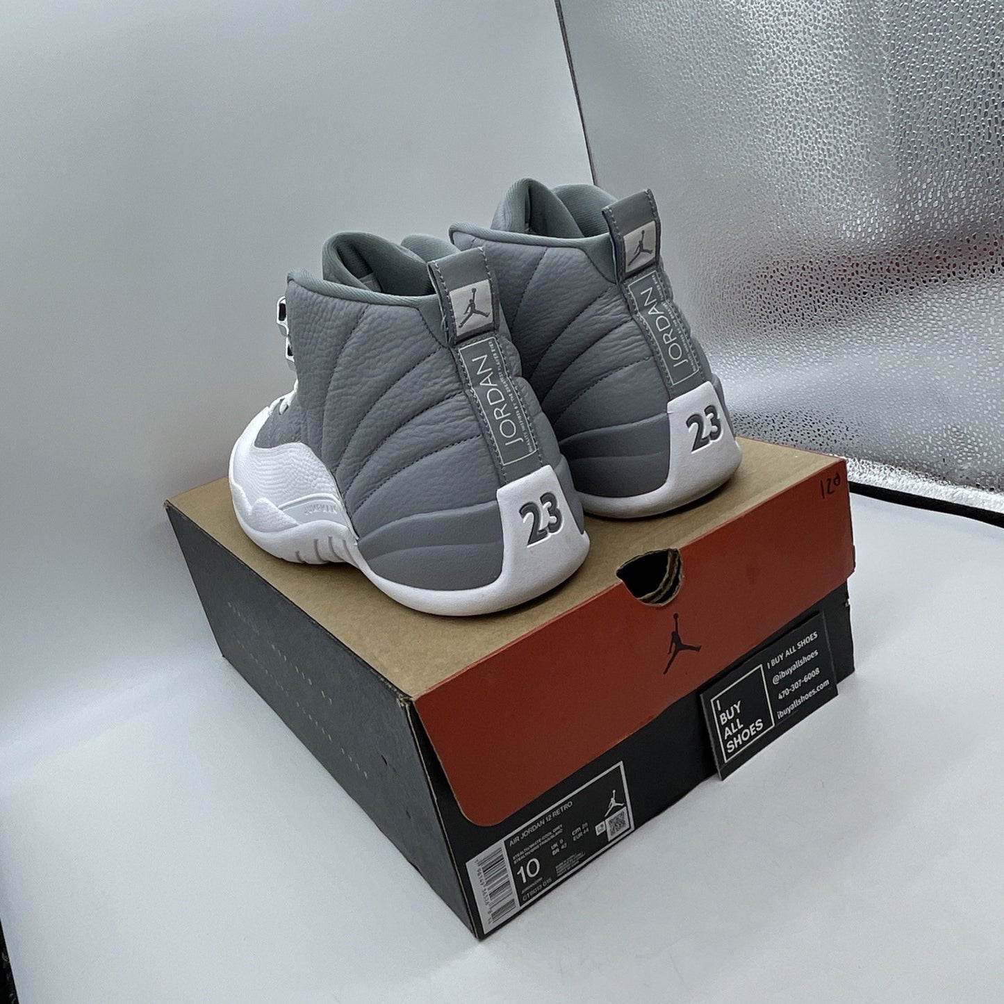 Size 10 - Air Jordan 12 Stealth 2022 (CT8013-015)
