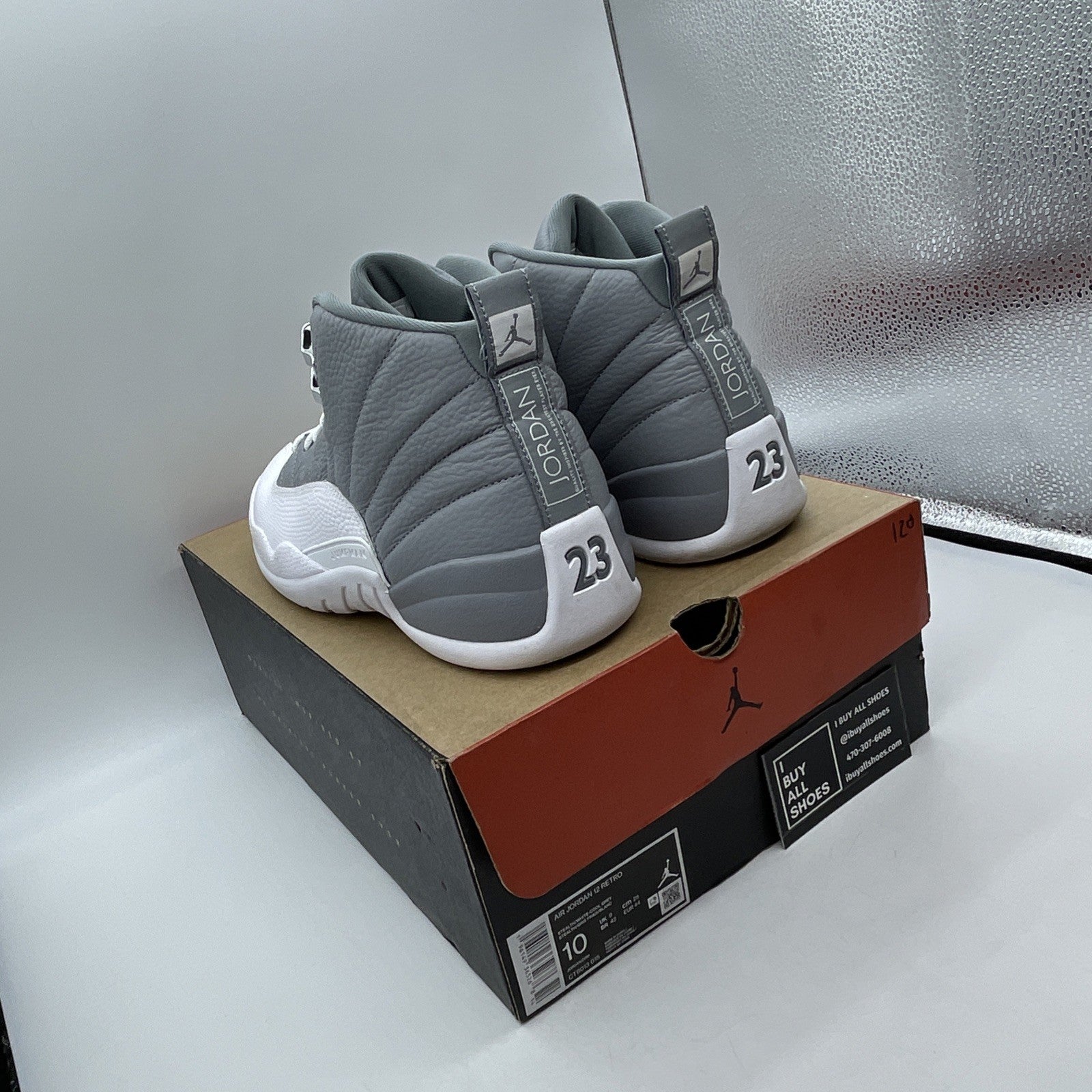 Size 10 - Air Jordan 12 Stealth 2022 (CT8013-015)