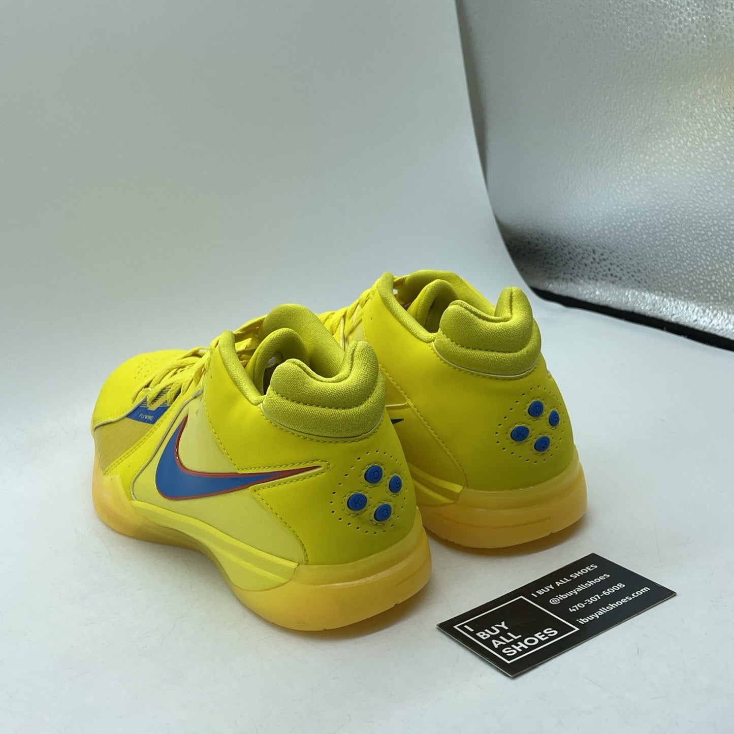 Size 8 - Nike Zoom KD 3 2023 Christmas Yellow Blue (FD5606-700)
