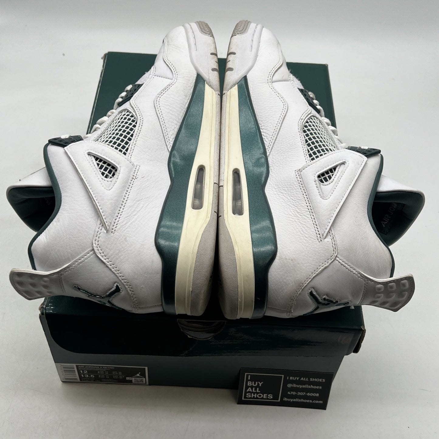 Size 12 - Air Jordan 4 Retro Oxidized Green (FQ8138-103)