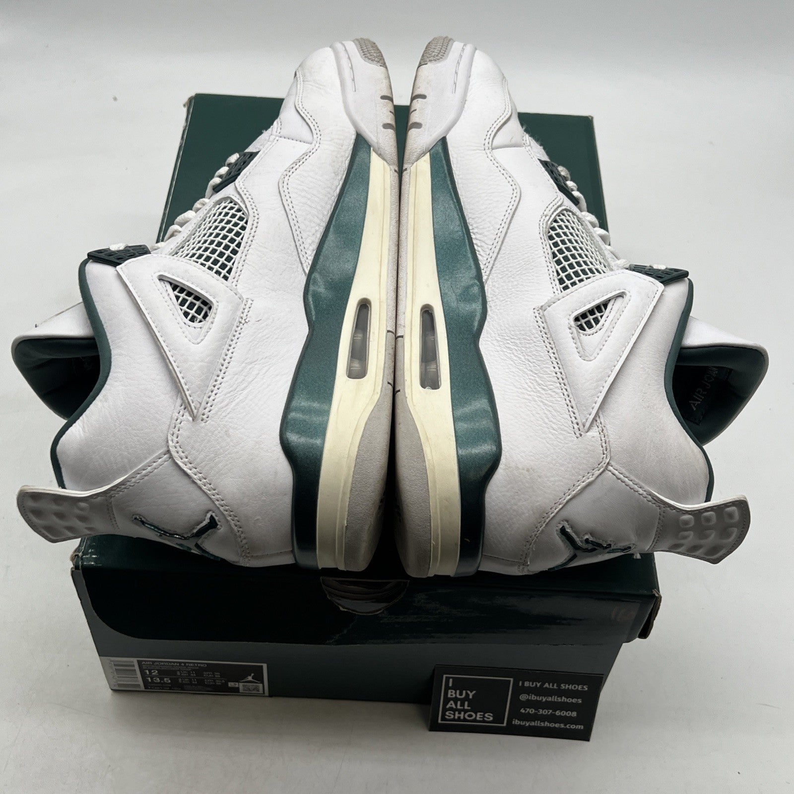 Size 12 - Air Jordan 4 Retro Oxidized Green (FQ8138-103)