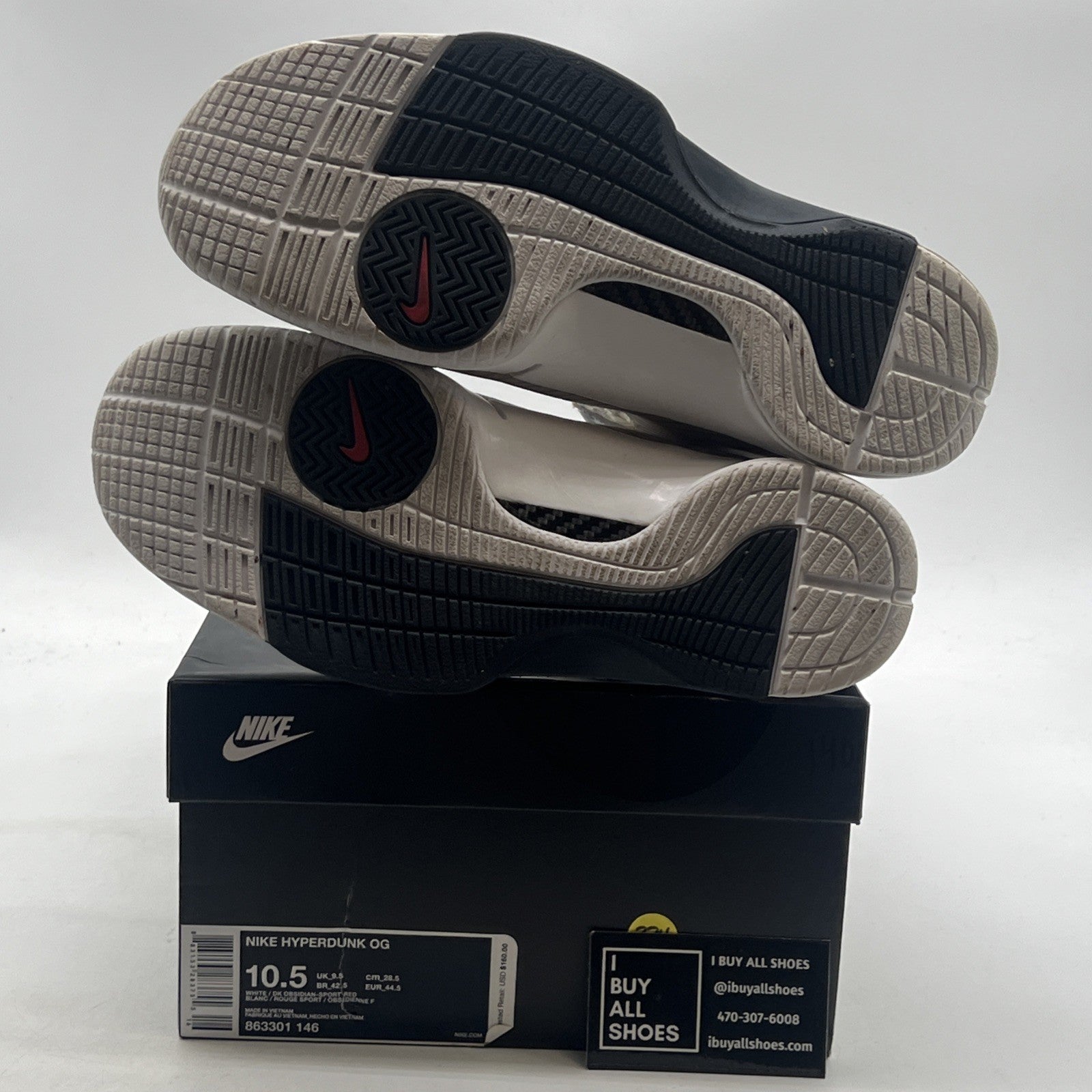 Size 10.5 - Nike Hyperdunk OG 2016 United We Rise (863301-146)