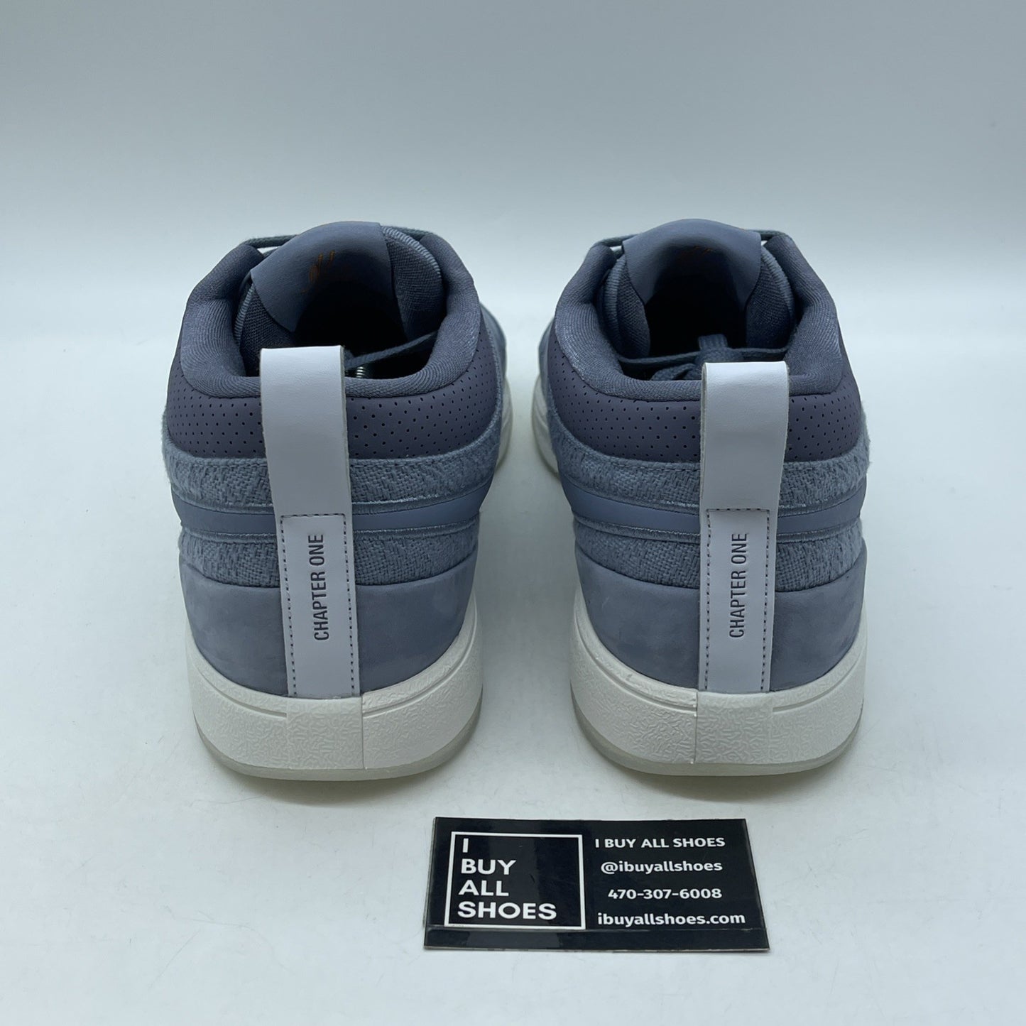 Size 14 - Nike Book 1 Mirage V2 Translucent Outsole Blue Suede (FJ4249-400)