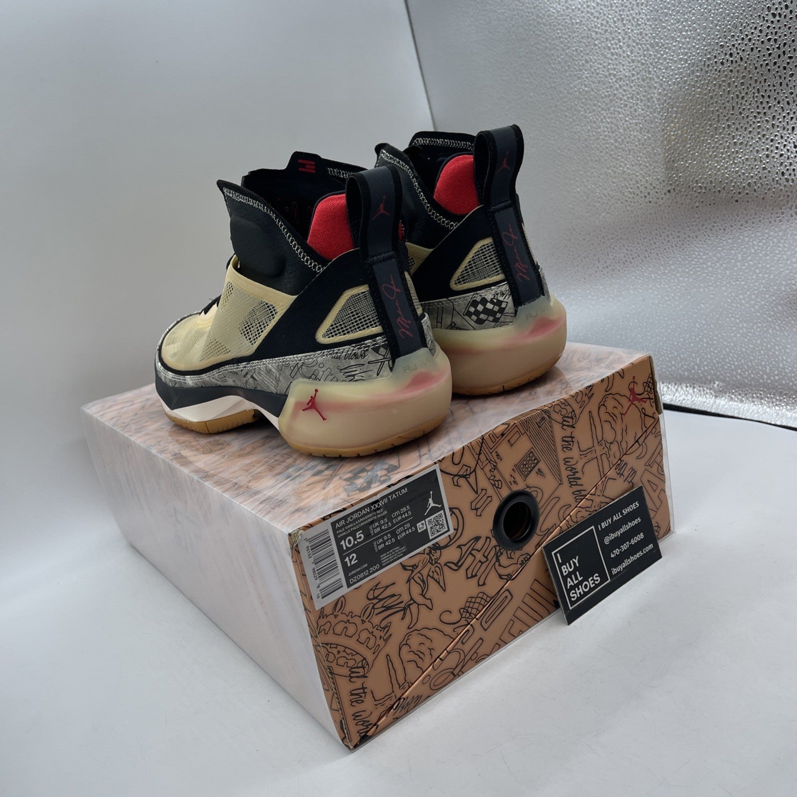 Size 10.5 - Jayson Tatum x Air Jordan 37 Tattoo (DZ0812-200)