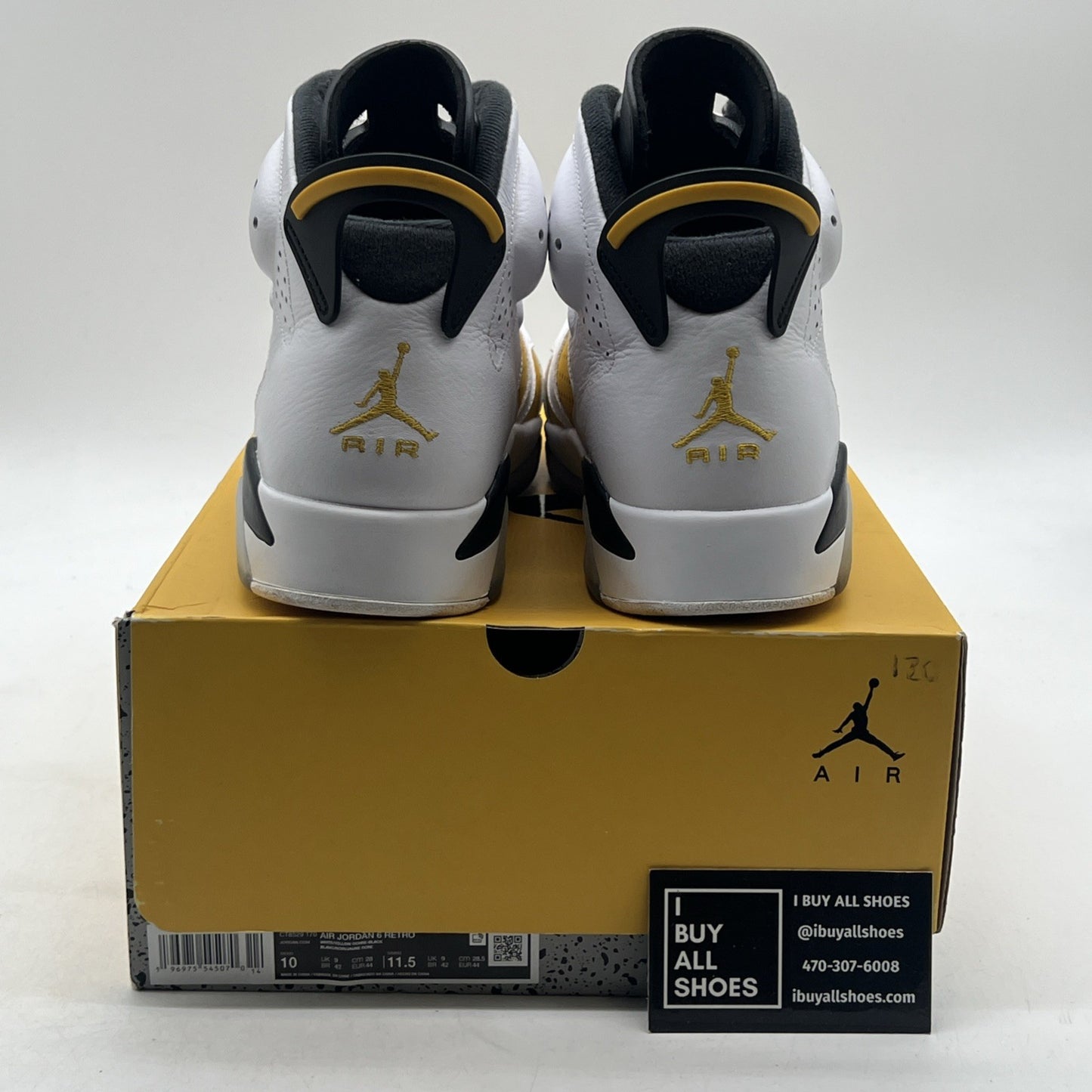Size 10 - Air Jordan 6 Retro Yellow Ochre (CT8529-170)