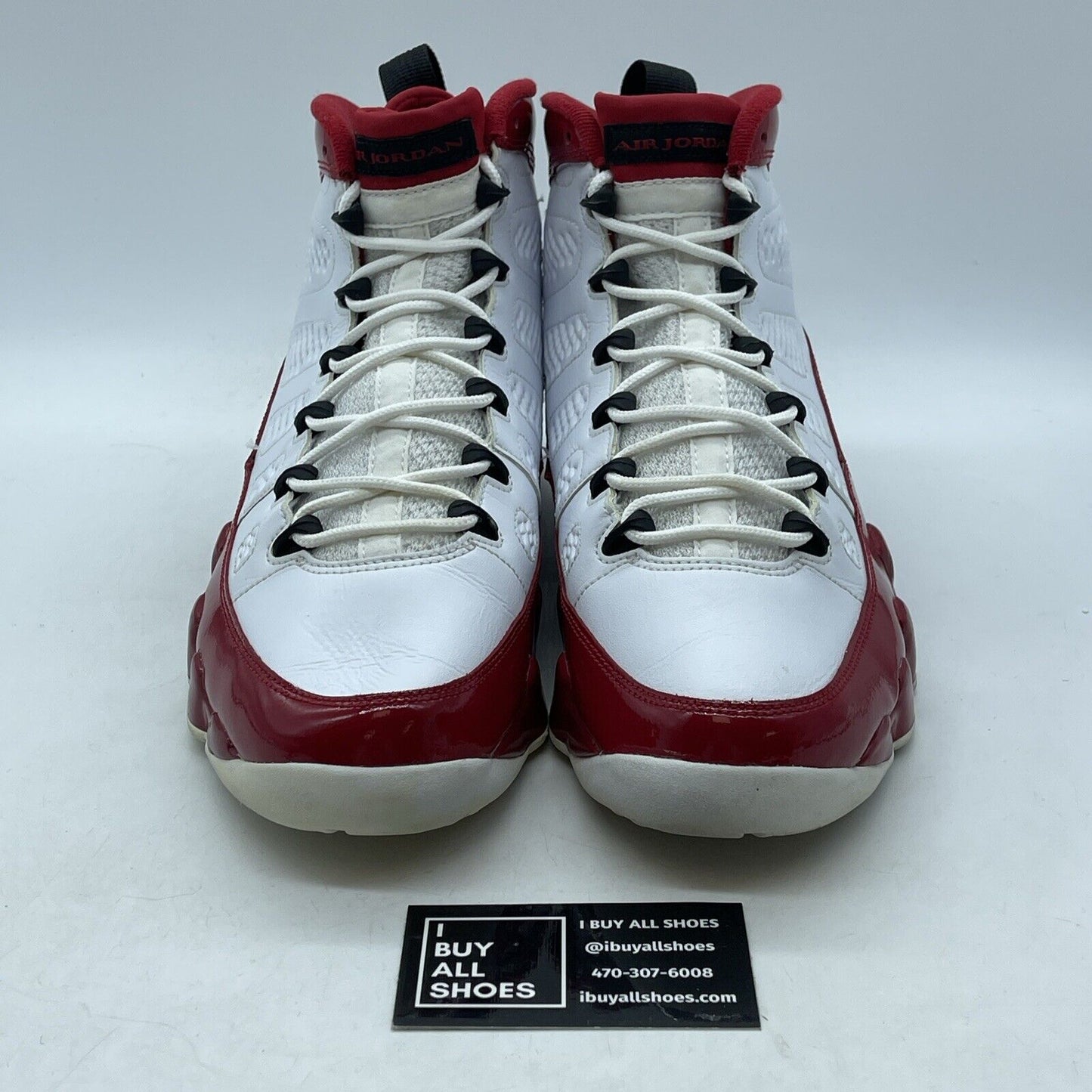 Size 11 - Air Jordan 9 Retro Gym Red White Red Leather Suede (302370-160)