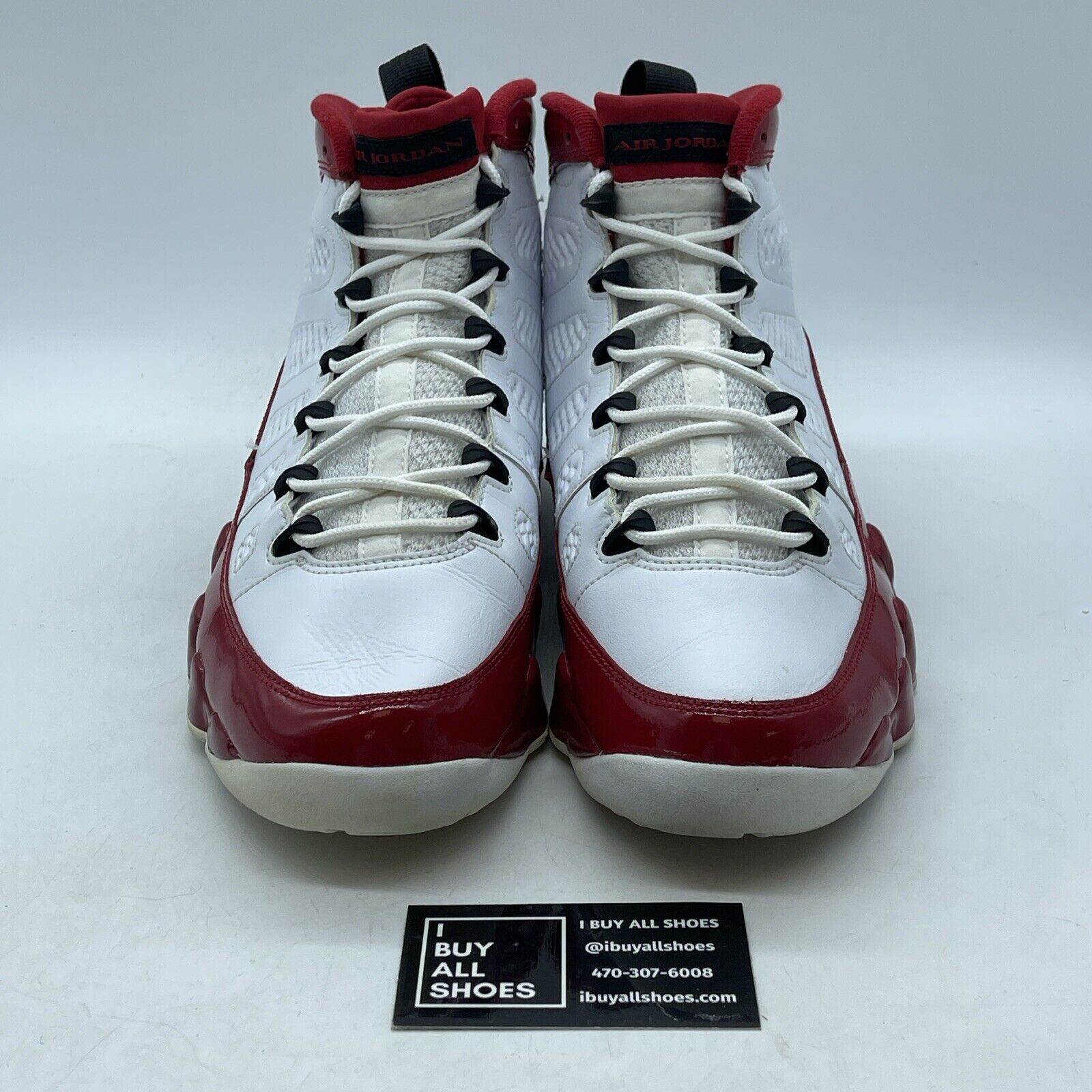 Size 11 - Air Jordan 9 Retro Gym Red White Red Leather Suede (302370-160)