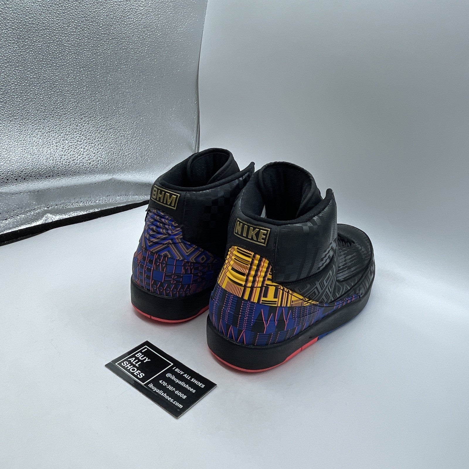 Size 13 - Air Jordan 2 Retro 2019 Black History Month (BQ7618-007)