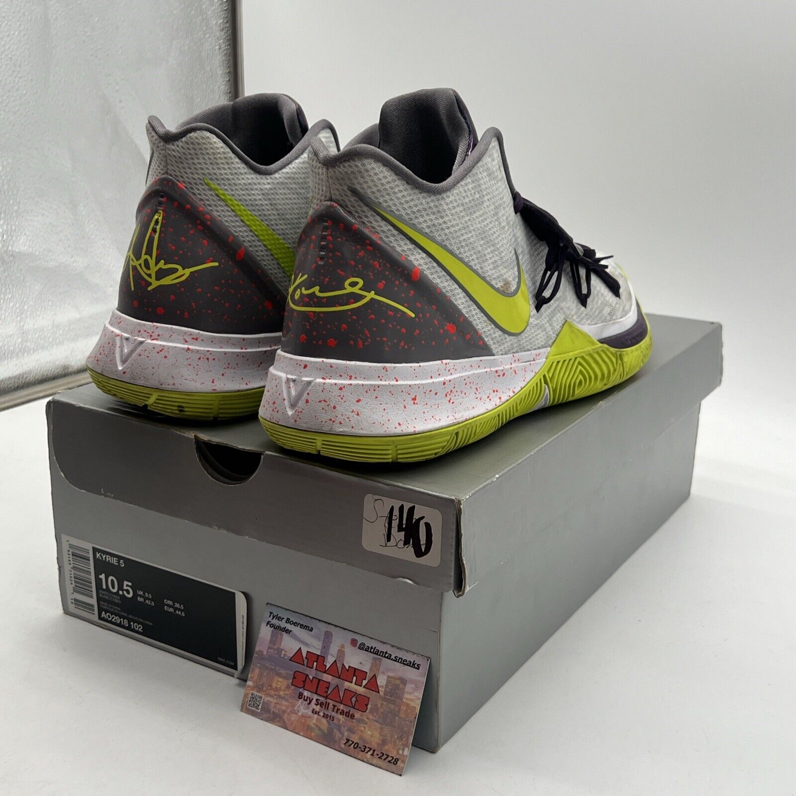Size 10.5 - Nike Kyrie 5 Mamba Mentality Green Purple (AO2918-102)