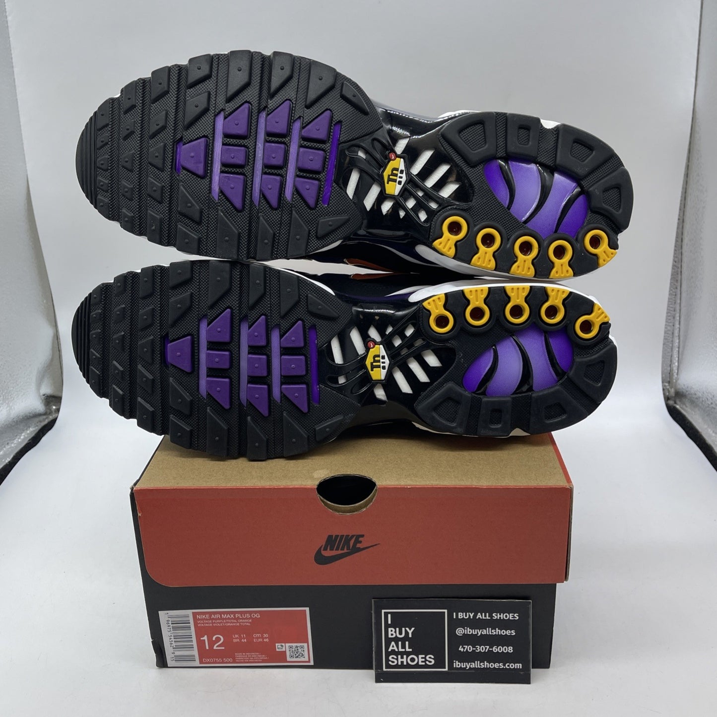 Size 12 - Nike Air Max Plus OG 2024 Voltage Purple (DX0755-500)