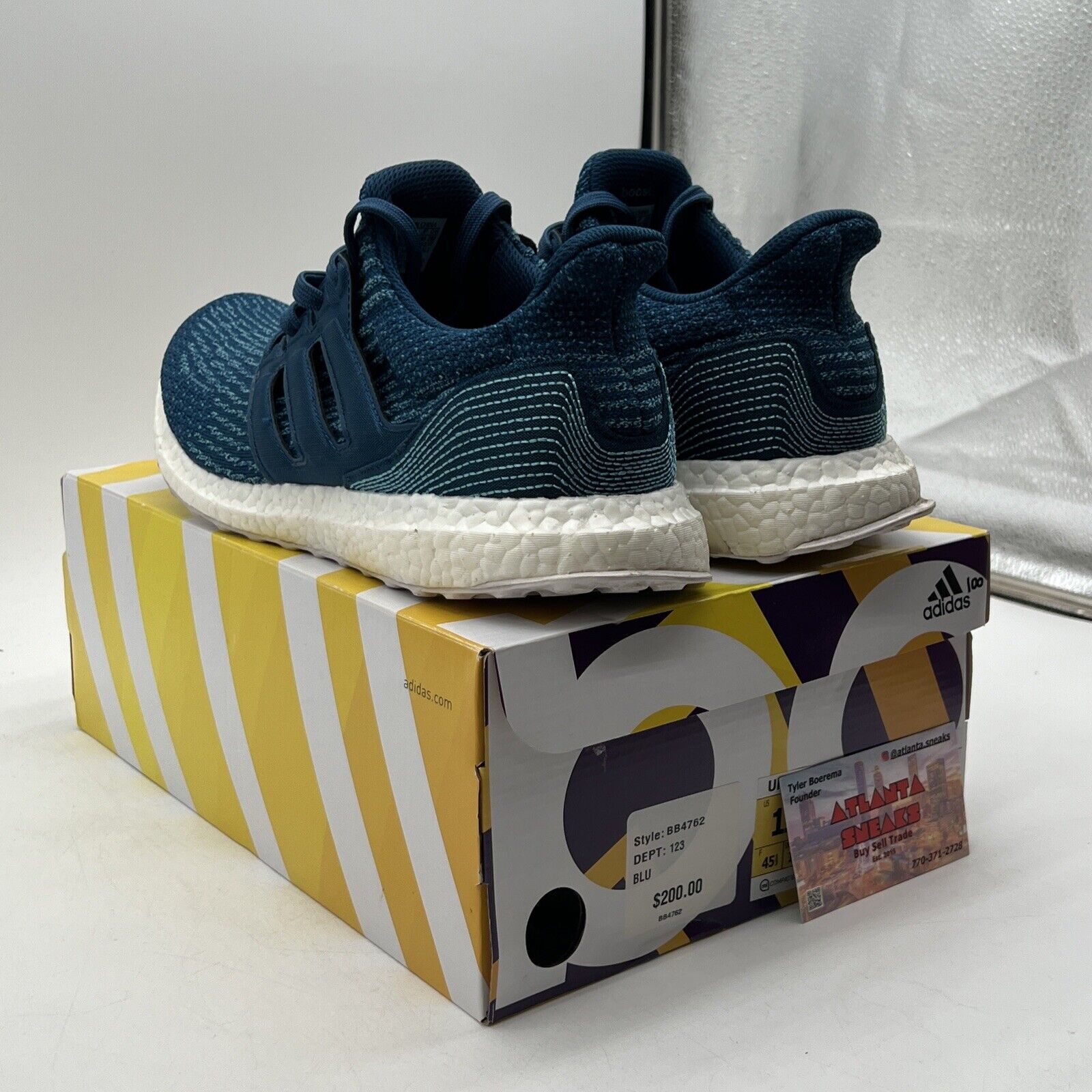 Size 11 - adidas Parley x UltraBoost 3.0 Limited Night Navy White (BB4762)