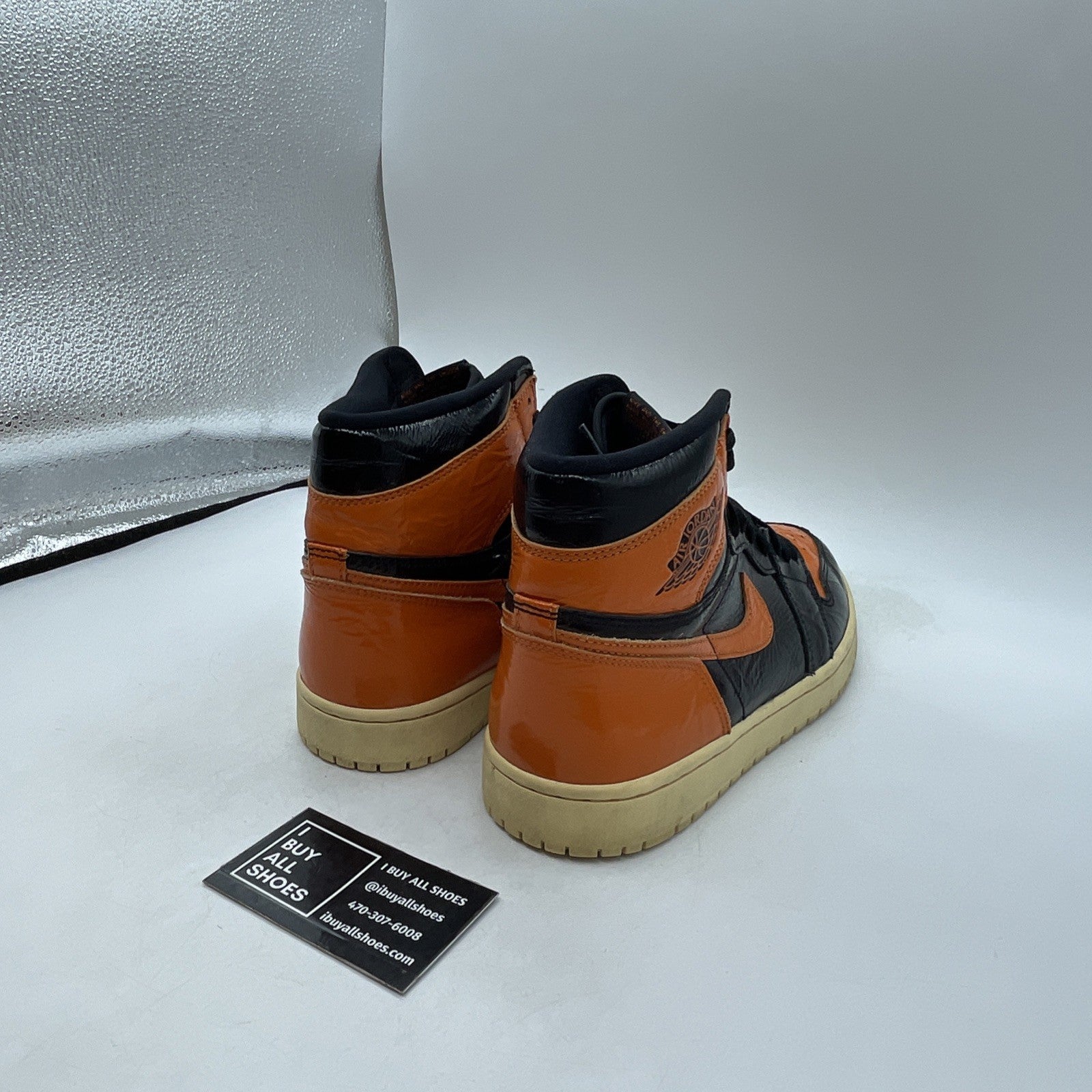 Size 9 - Air Jordan 1 Retro OG High Shattered Backboard 3.0 (555088-028)