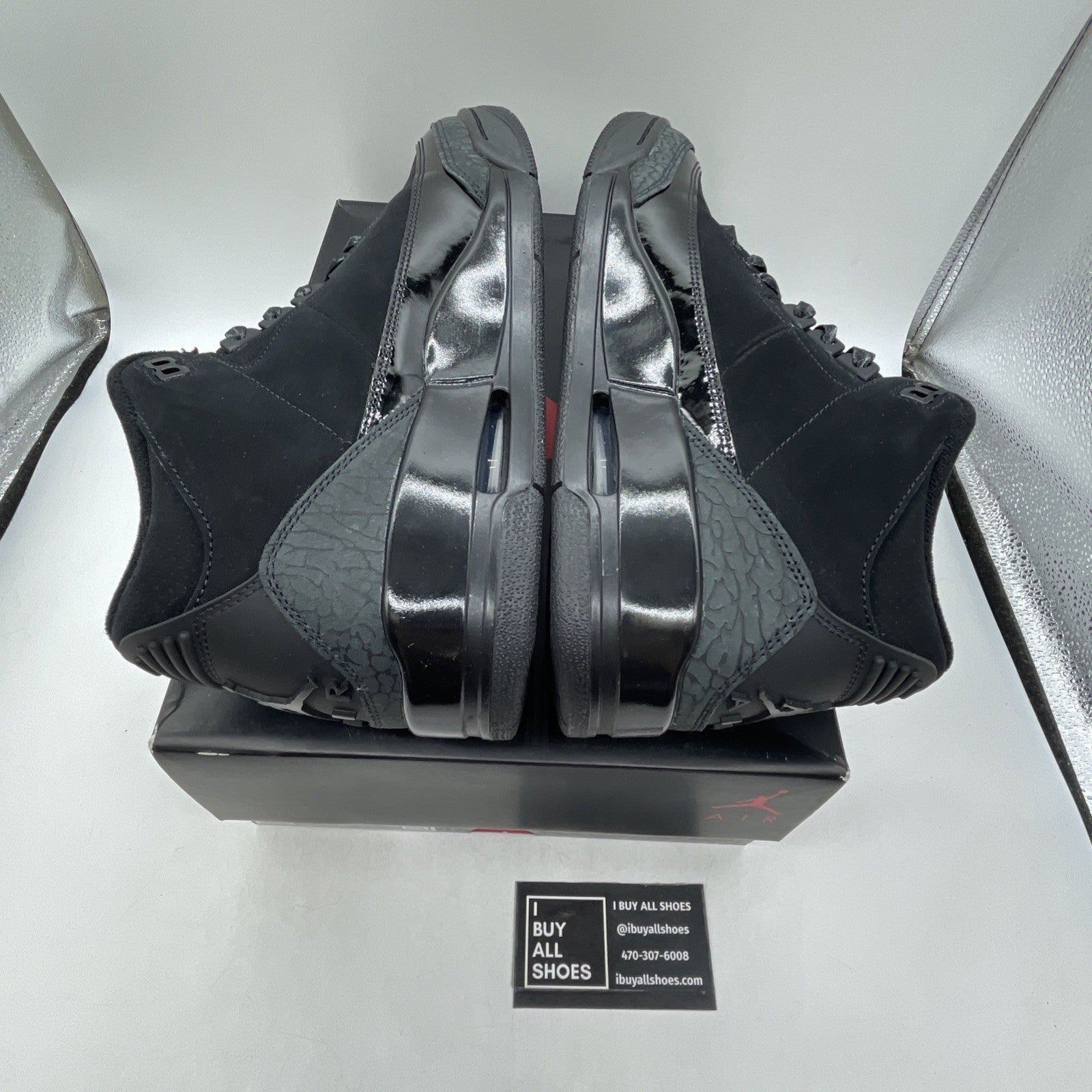 Size 9 - Air Jordan 3 Retro 2025 Black Cat (CT8532-001)