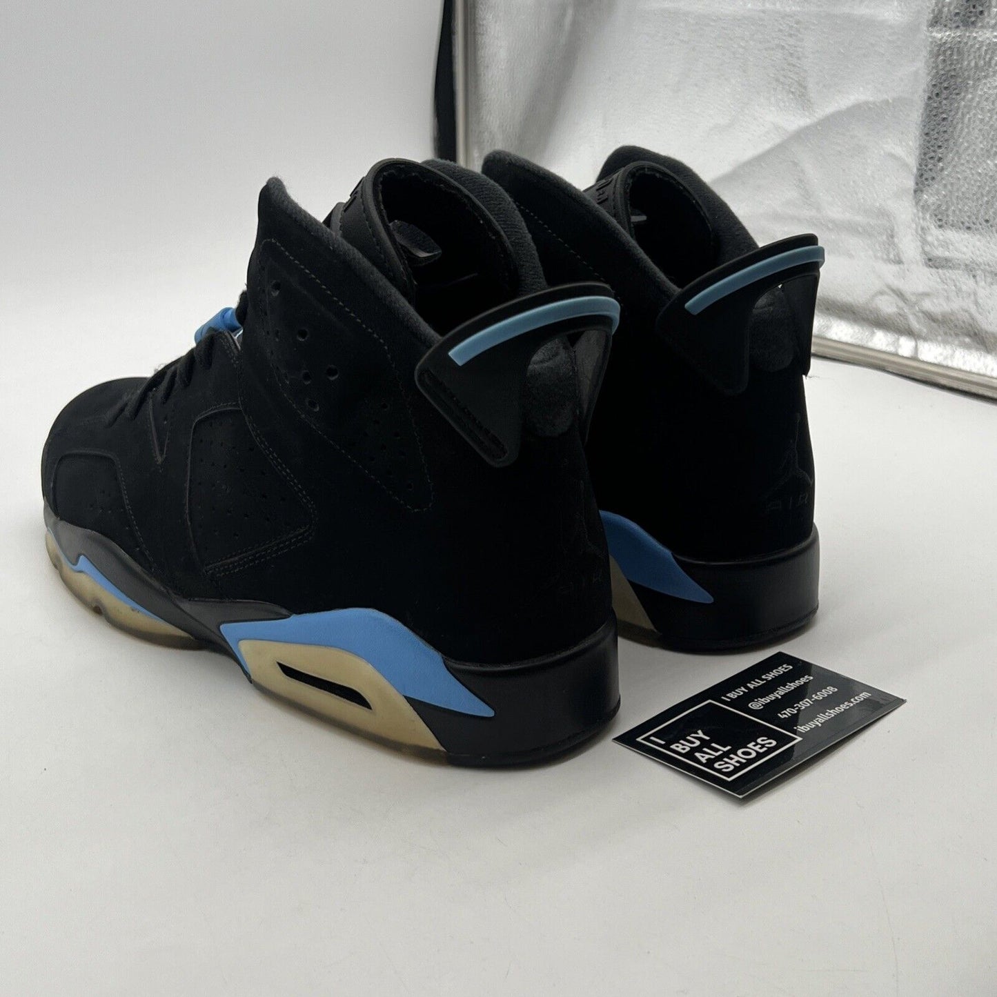 Size 11.5 - Air Jordan 6 Retro UNC (384664-006)