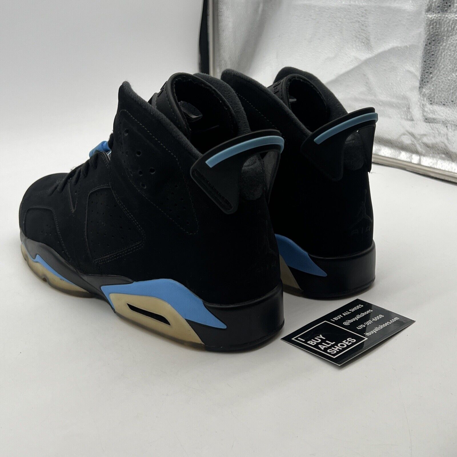 Size 11.5 - Air Jordan 6 Retro UNC (384664-006)