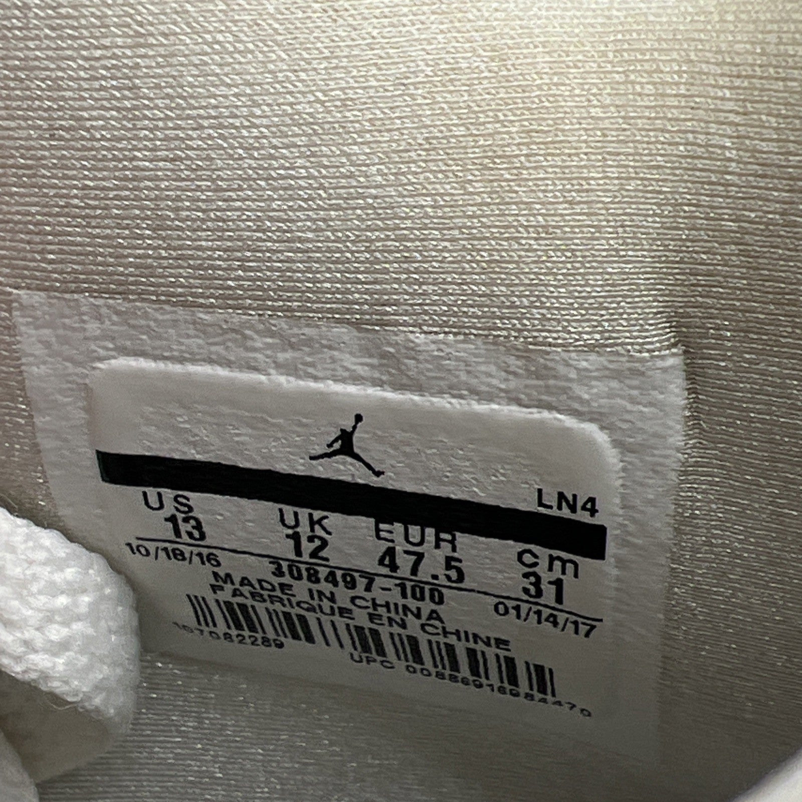 Size 13 - Air Jordan 4 Retro Mid Pure Money (308497-100)