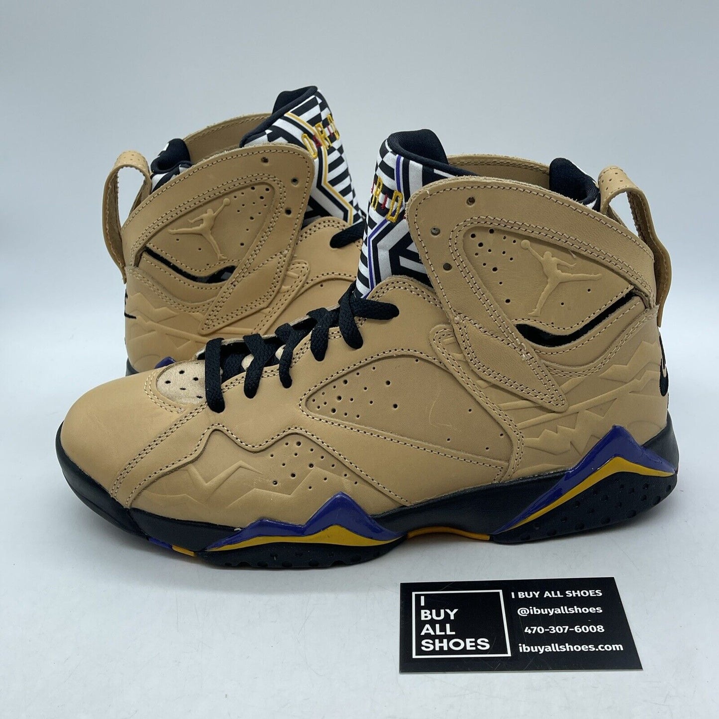 Size 9 - Air Jordan 7 Retro SE Afrobeats Brown Black Suede Leather (DZ4729-200)