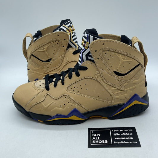 Size 9 - Air Jordan 7 Retro SE Afrobeats Brown Black Suede Leather (DZ4729-200)