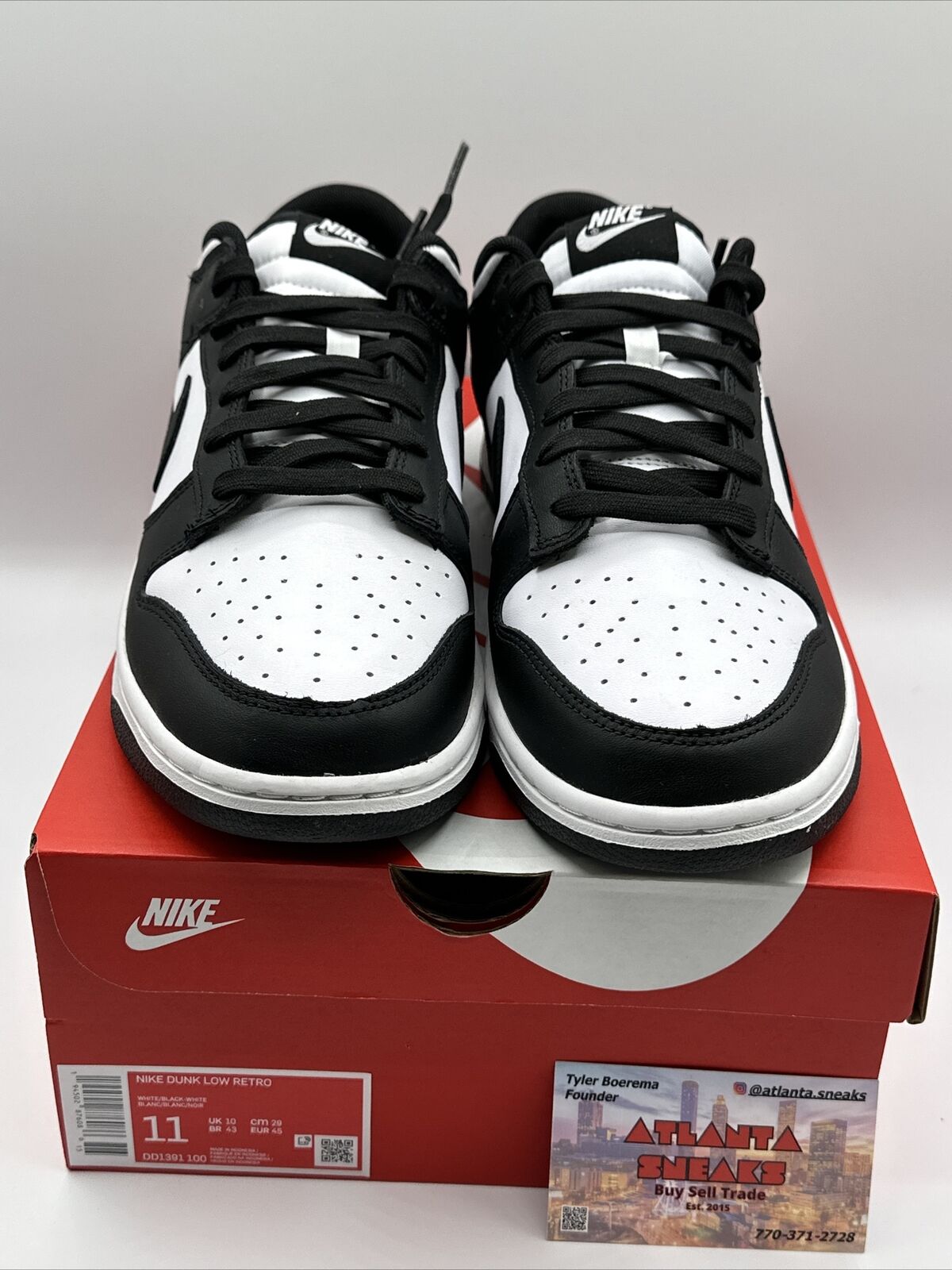 Size 11 - Nike Dunk Low Multicolor Panda