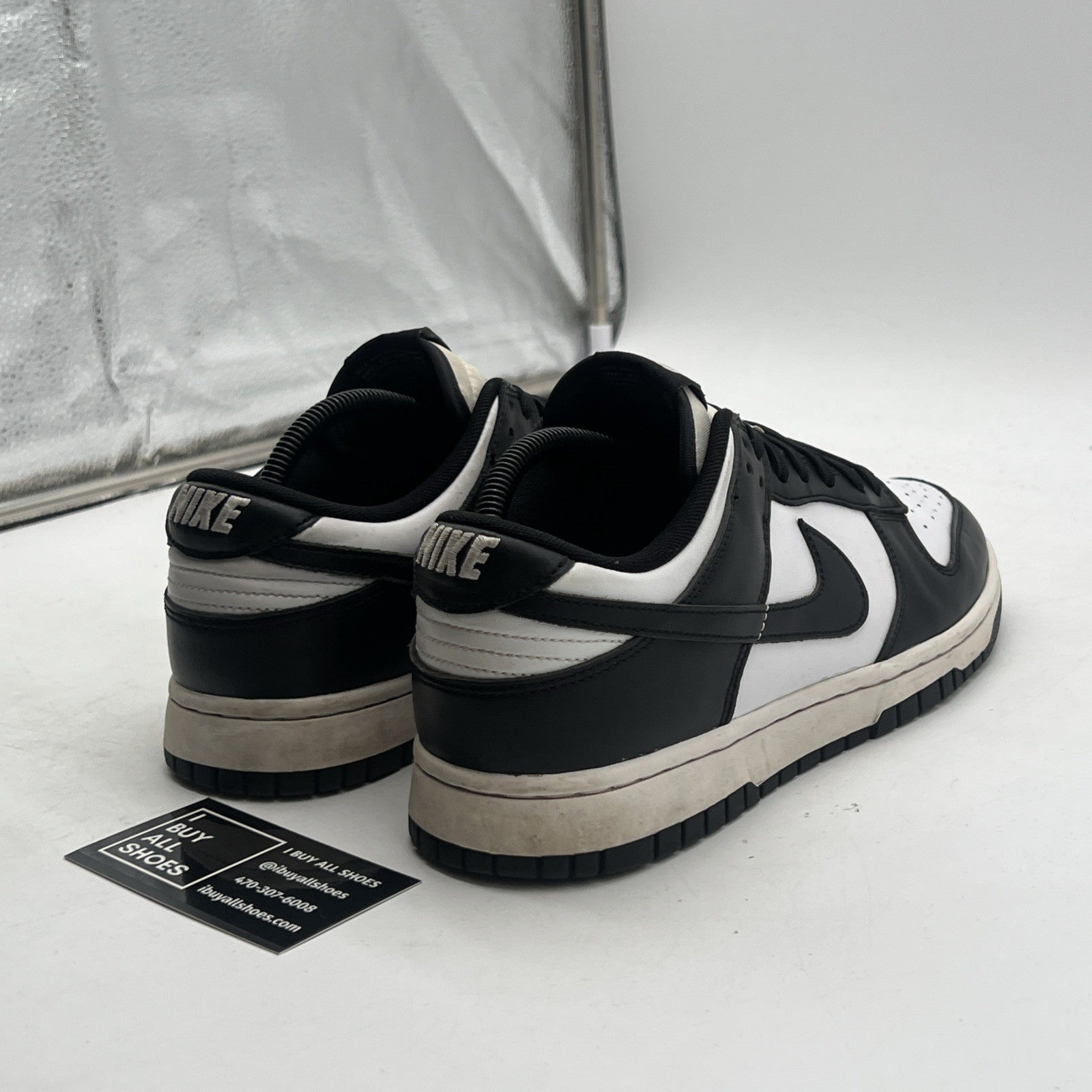 Size 9 - Nike Dunk Low Black White (DD1391-100)