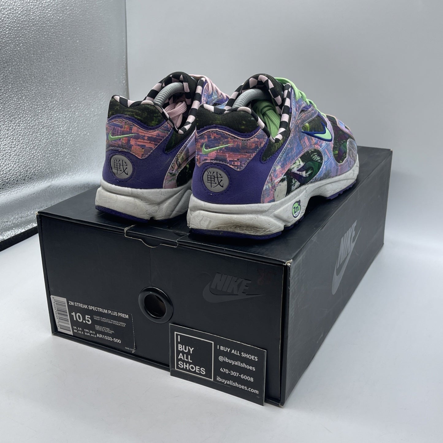 Size 10.5 - Nike Zoom Streak Spectrum Plus Premium Court Purple (AR1533-500)