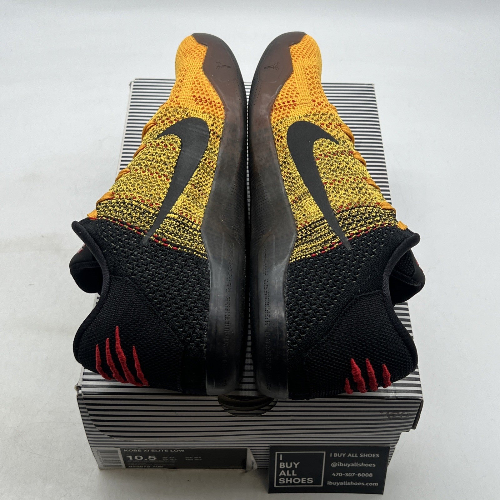 Size 10.5 - Nike Kobe 11 Elite Low Bruce Lee (822675-706)