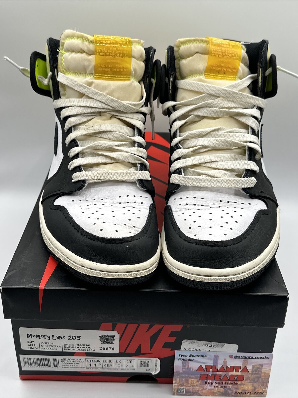 Size 11.5 - Jordan 1 Retro High OG Volt