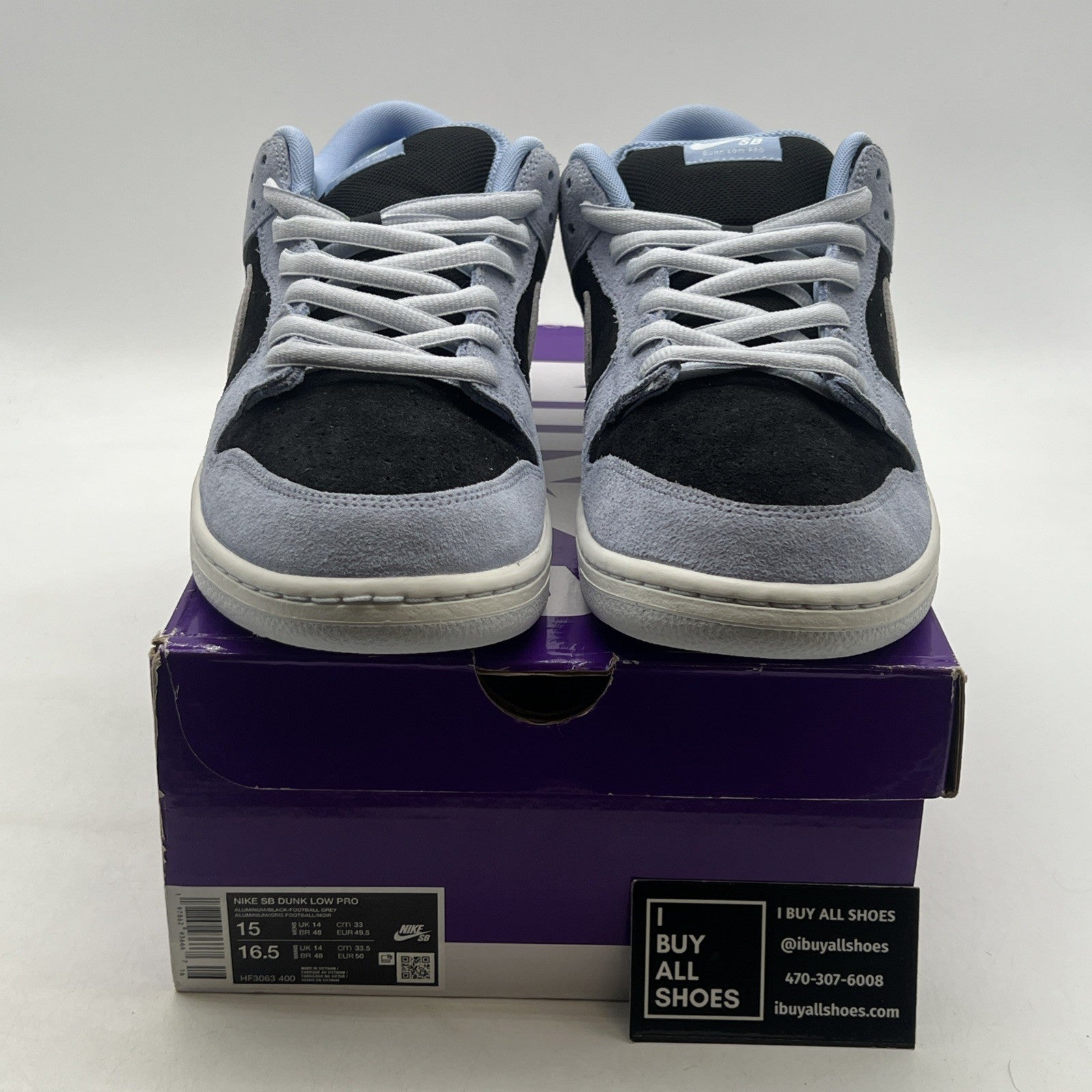 Size 15 - Nike Dunk SB Low Aluminum (HF3063-400)