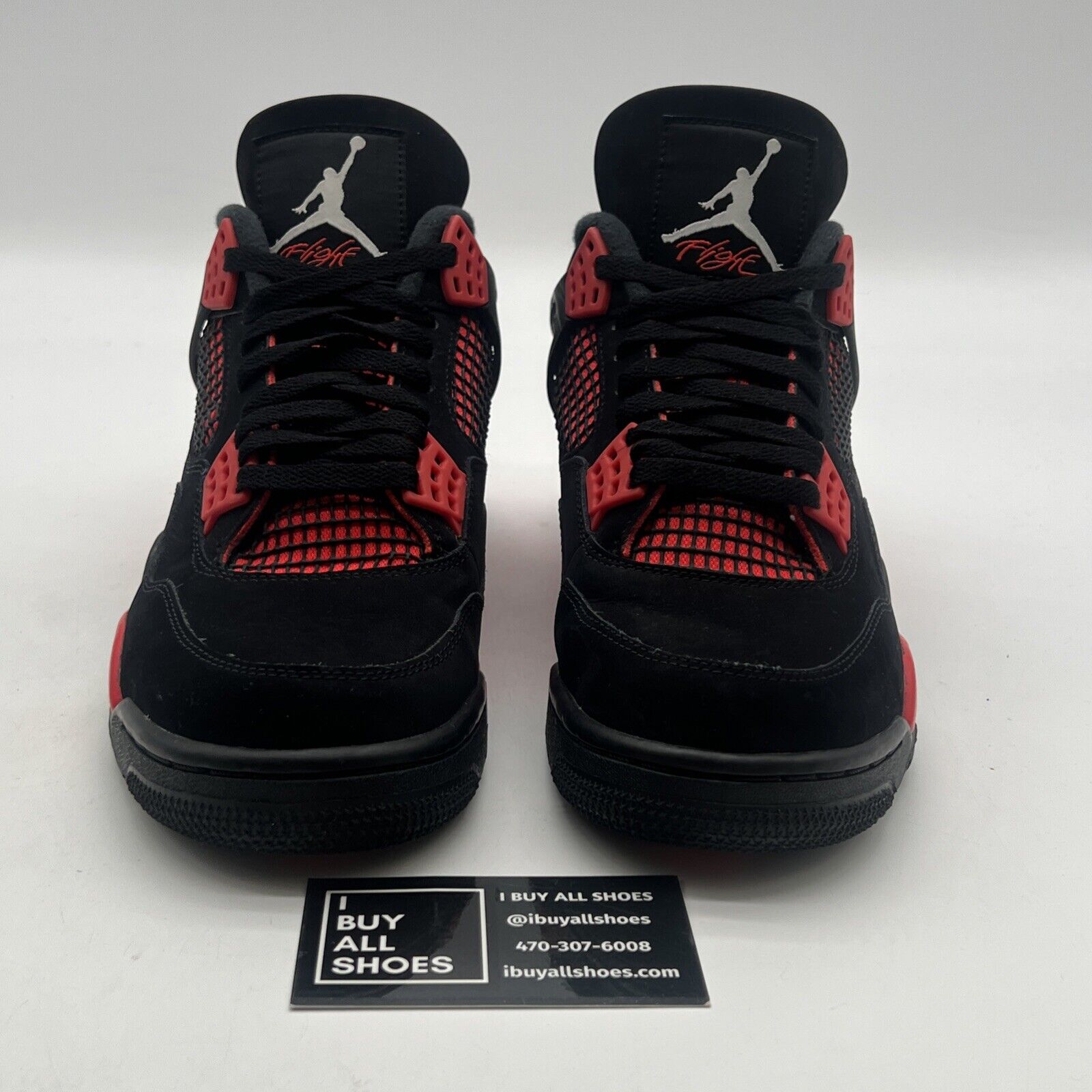 Size 9 - Air Jordan 4 Retro Mid Red Thunder (CT8527-016)