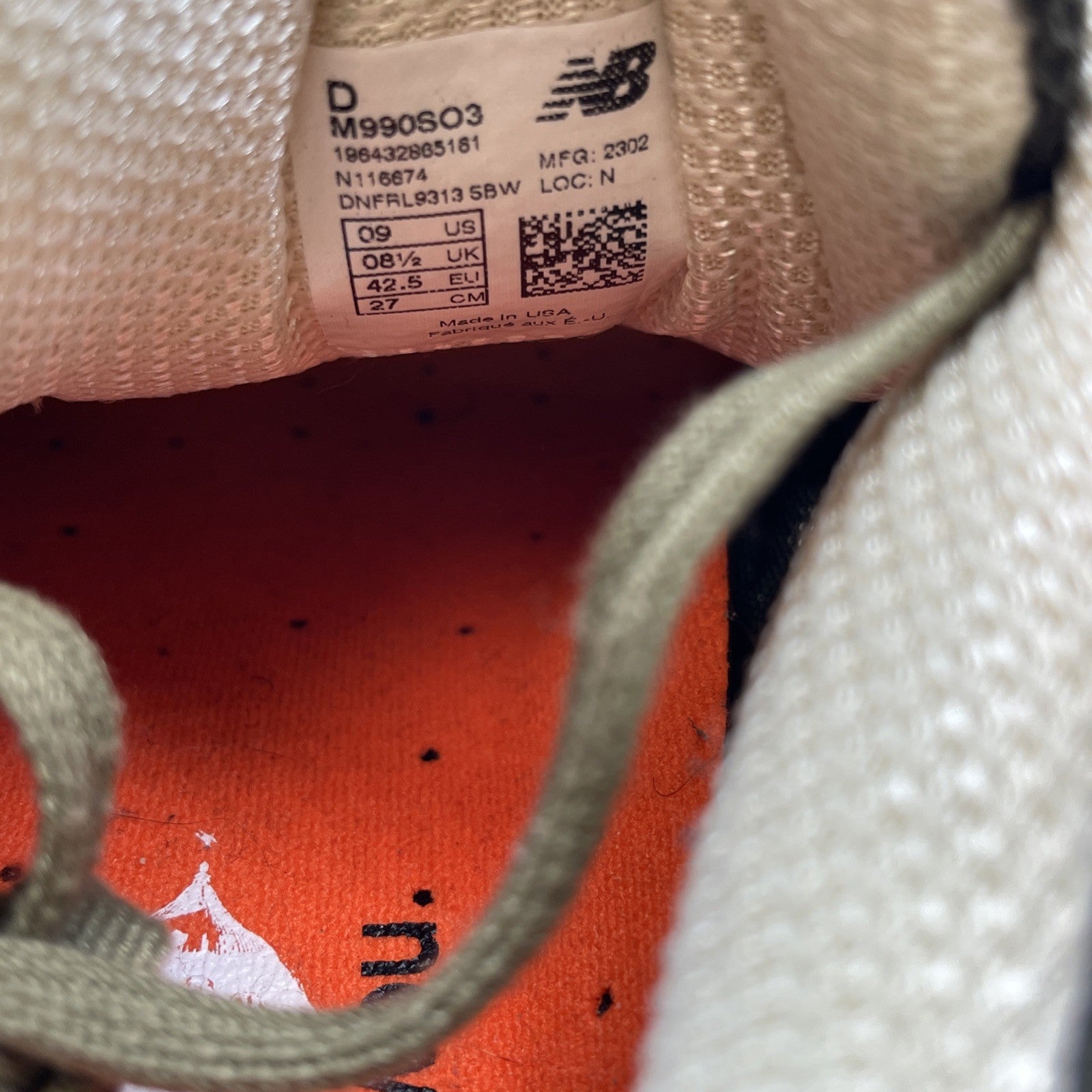 Size 9 - New Balance YCMC x 990v3 Made in USA Trailblazers Suede (M990S03)