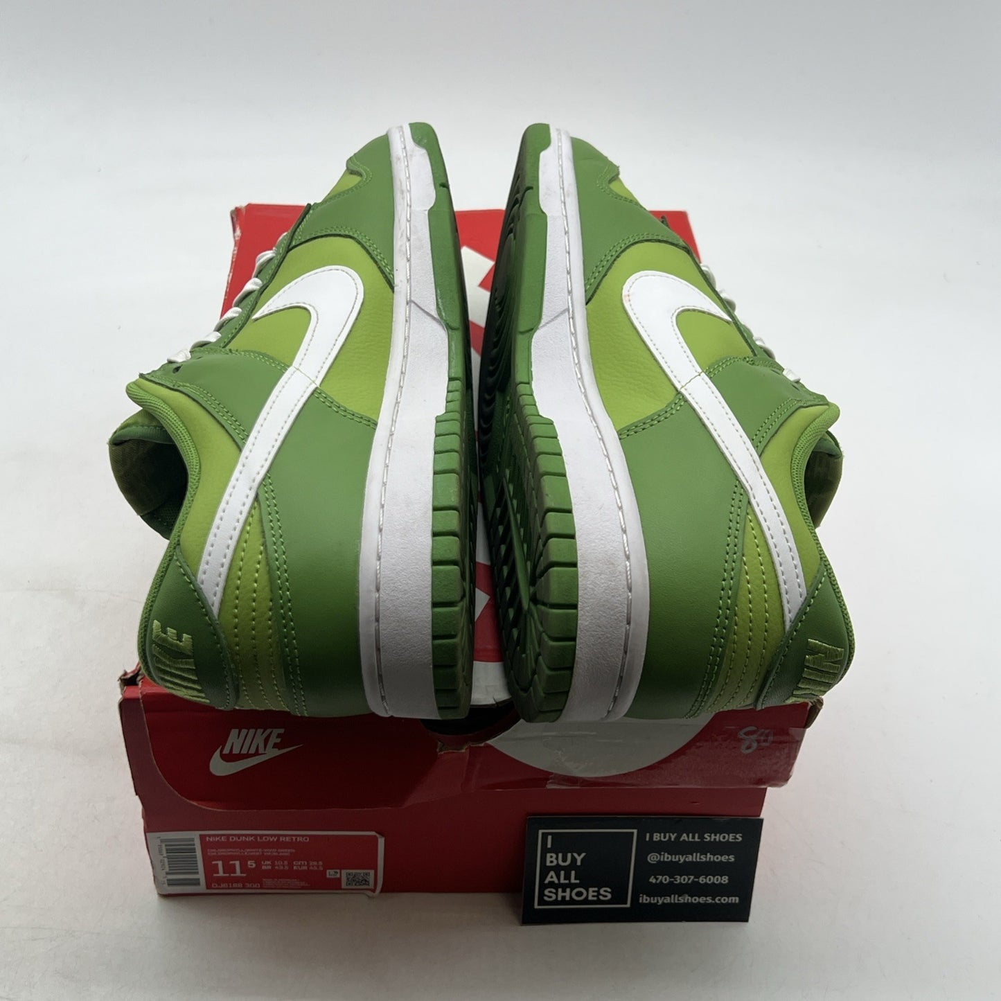 Size 11.5 - Nike Dunk Low Chlorophyll (DJ6188-300)